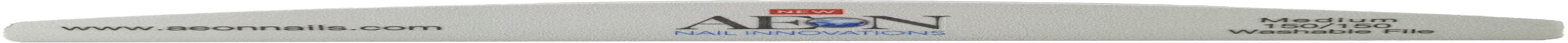 Aeon - Nail Files Silver Half Moon Sponge Medium 150/150 1 Pc