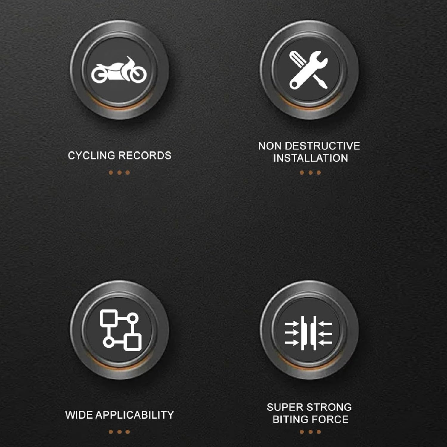 Action Camera Mount for Motorcycle Windshield, Motorcycle Windshield Clip Bracket for X4/ONE X2/Ace Pro/Pocket 3/ONE RS/ONE R/Action 3 Sports Cameras, Smartphone image number 1