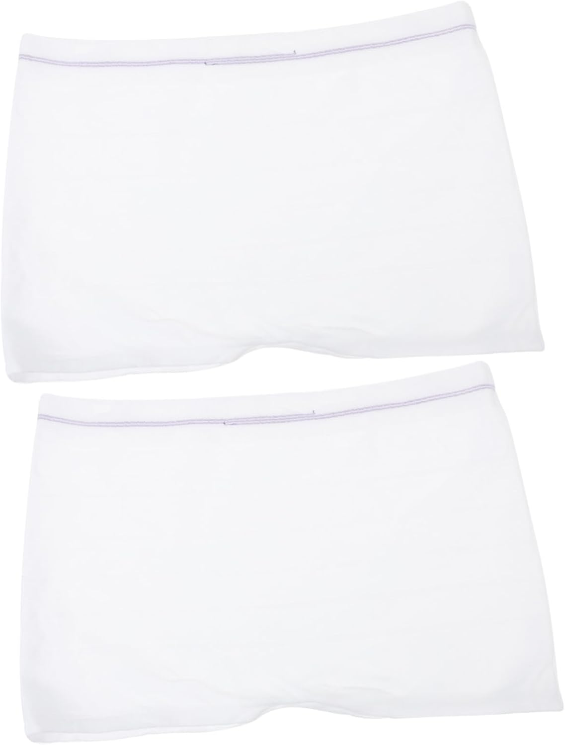 KOMBIUDA Disposable Maternity Underwear Women Breathable Pregnant Woman Briefs Soft Portable Underpants for Postpartum Care XXL 2Pcs White image number 2