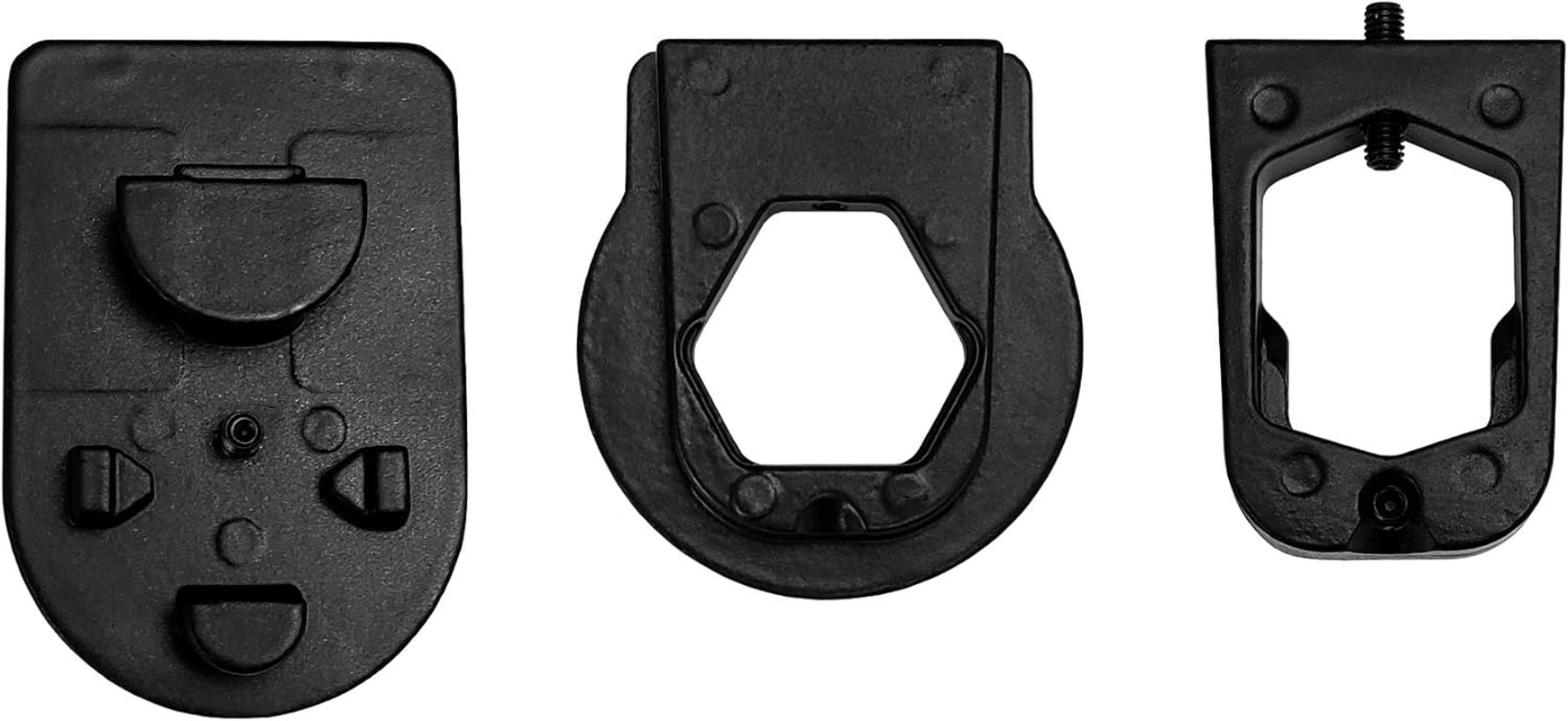 Master Tailgaters Rear View Mirror Three Metal Bracket Adapters for Volkswagen, Audi, Dodge, Ford, Honda image number 3