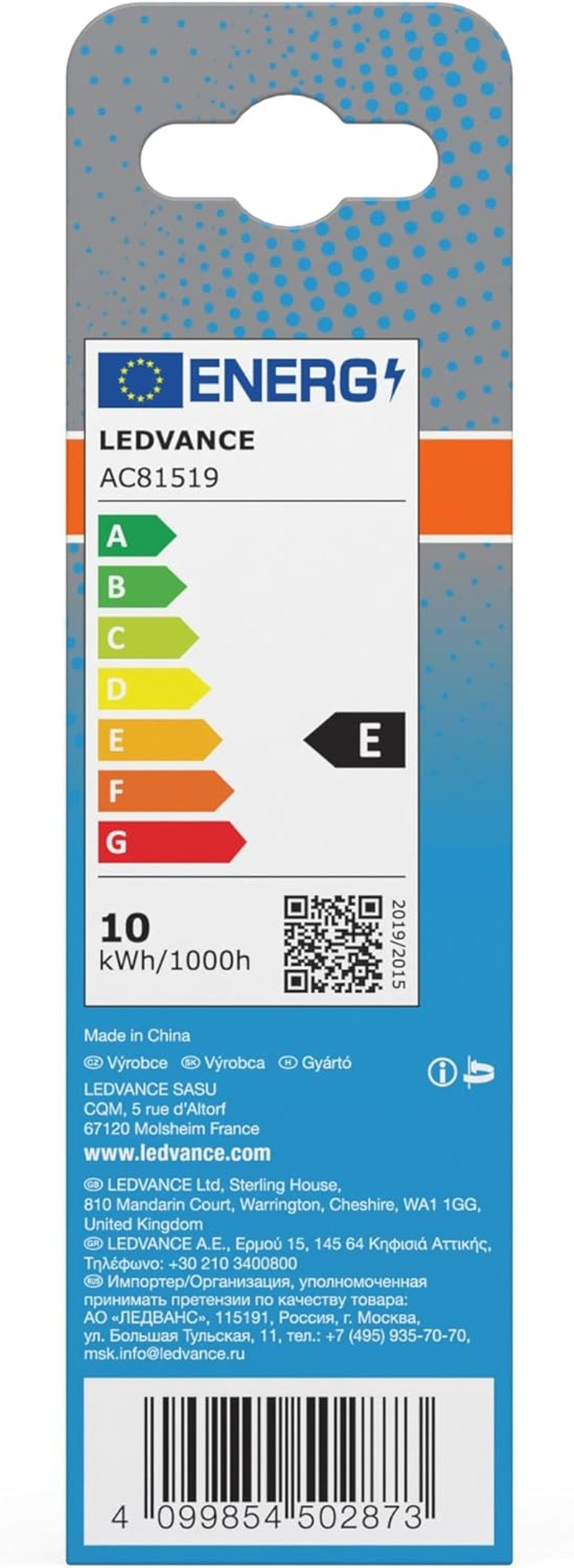 OSRAM DULUX LED Tube D26 VT, G24D, 9.5W, Cool White, 1200Lm, Vertical Mount, Compact Fluorescent Replacement, for KVG Lights, IP20, Plastic, 37.7 Mm image number 3