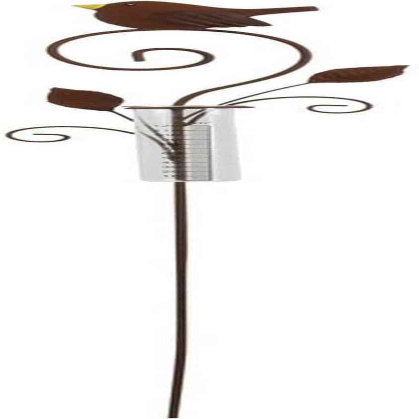 Rain Gauges Bird Rain Gauge for Measuring Precipitation Backyard Garden image number 4