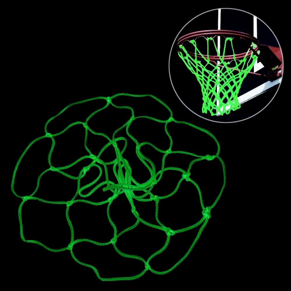 Amazing Glow in the Dark Light Sun Powered Basketball Hoop Net Shoots Training image number 2