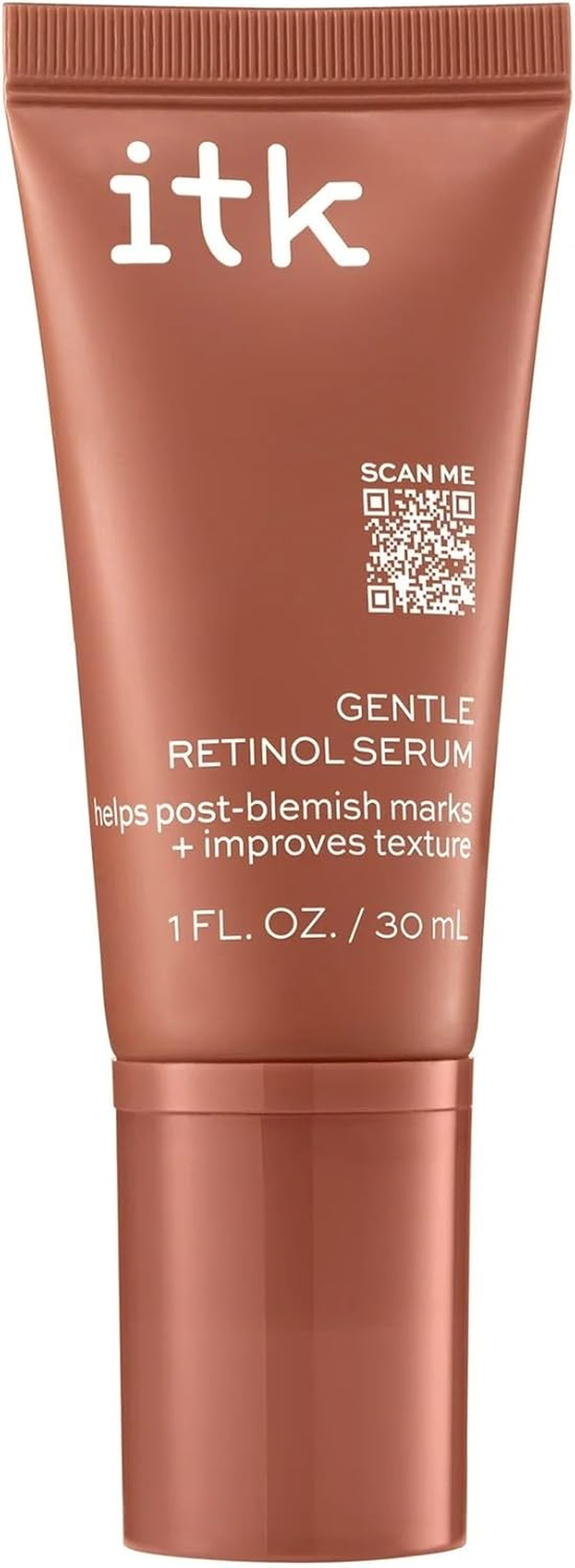 ITK Skincare Gentle Hydrating Nightly Retinol Facial Serum for All Skin Types, 1 Oz image number 3