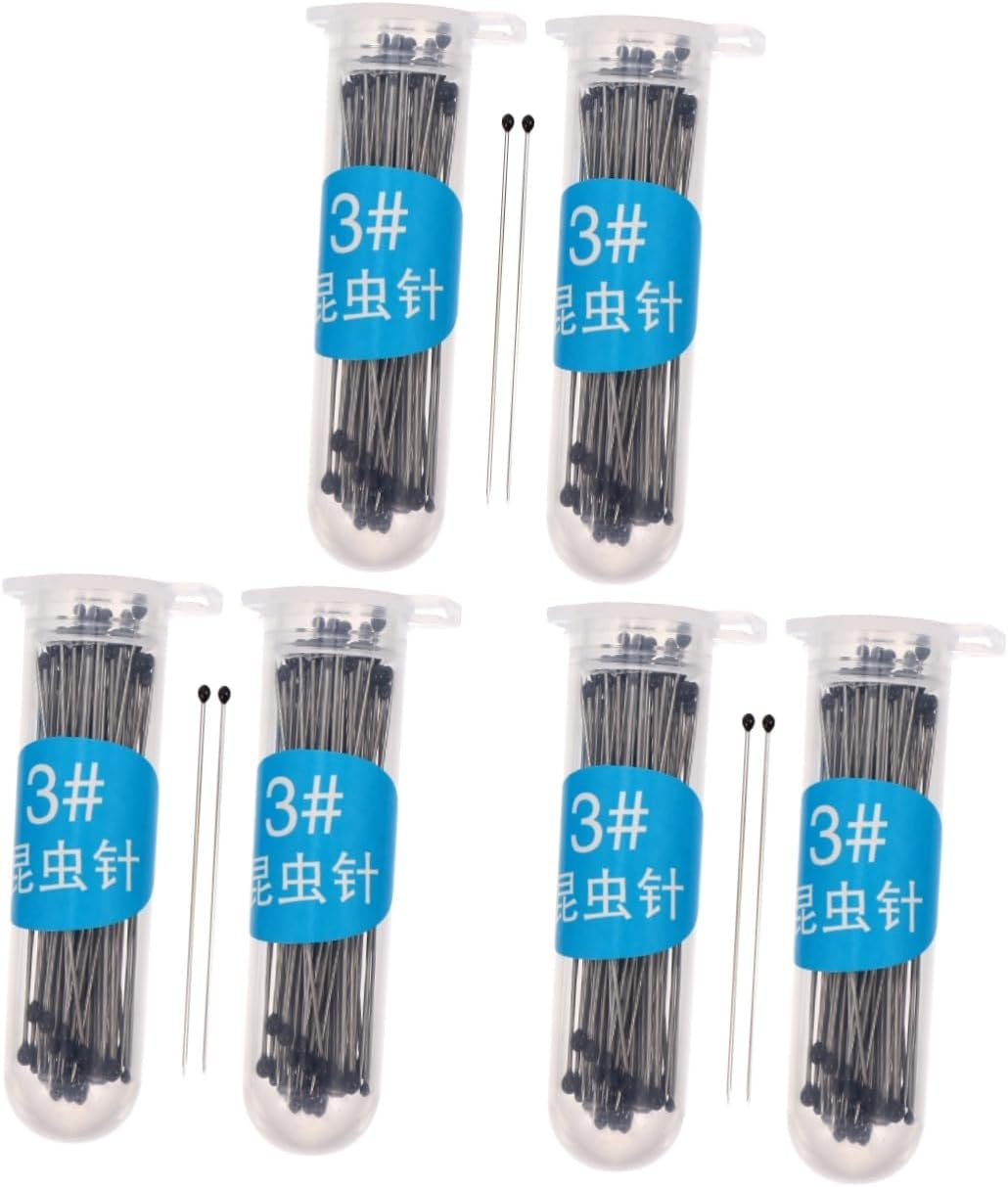 JECOMPRIS Specimen Pin 600 Pcs Insect Specimen Needle Stainless Collector Entomology Pin Entomology Kit image number 5