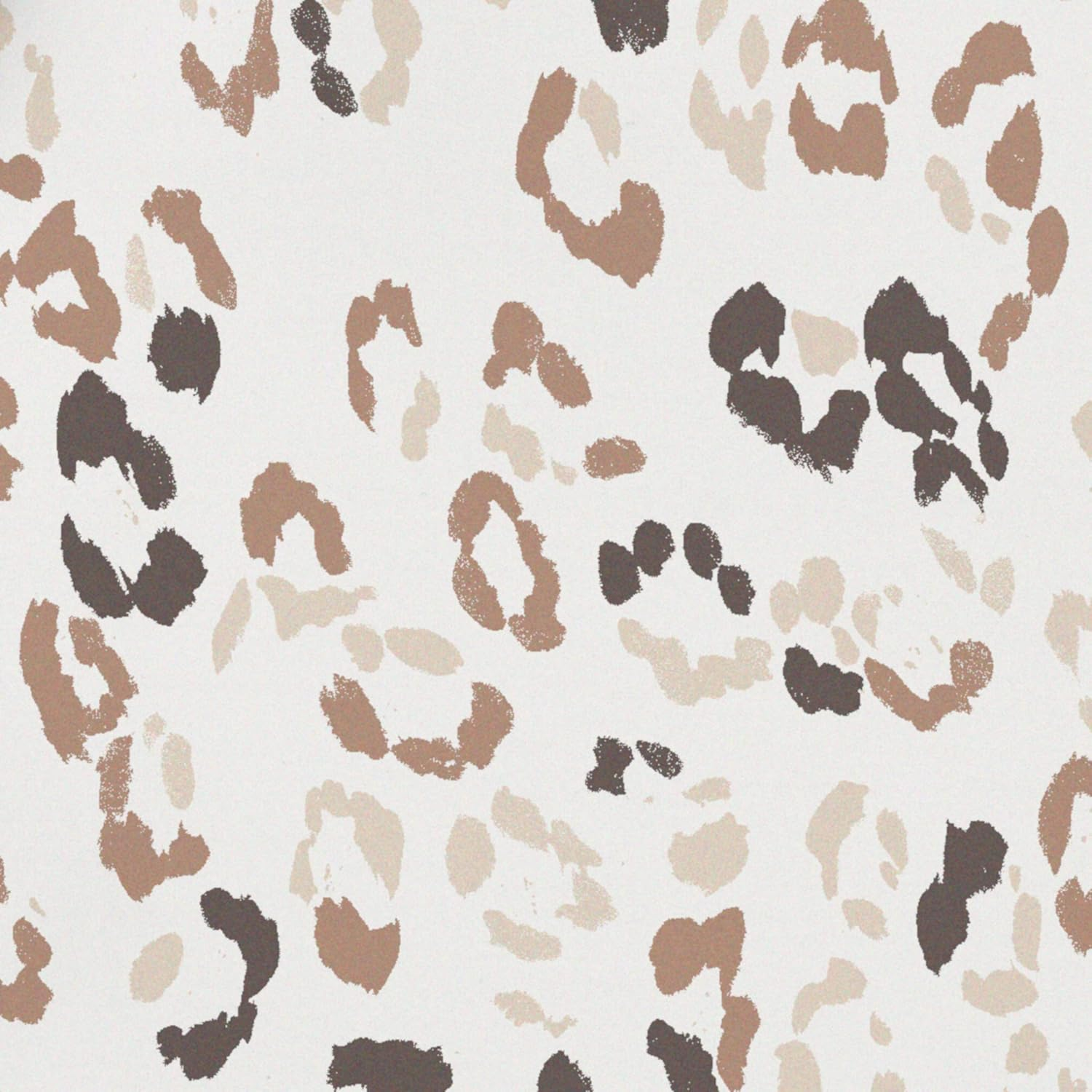 Poppy & Fritz - Full Sheets, Cotton Percale Bedding Set, Crisp & Cool, Lightweight Home Decor (Leopard, Full)