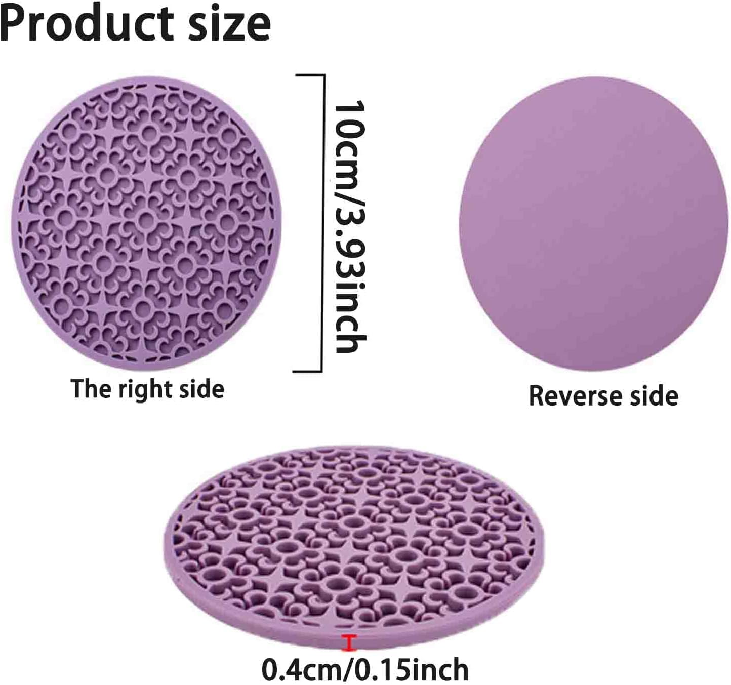 Bird Slow Feeder Mats, 1Pc Silicone Parrots Foraging Puzzle Mat,Slow Feeding Parakeets Mat,Birds Foraging Puzzle Mats image number 6