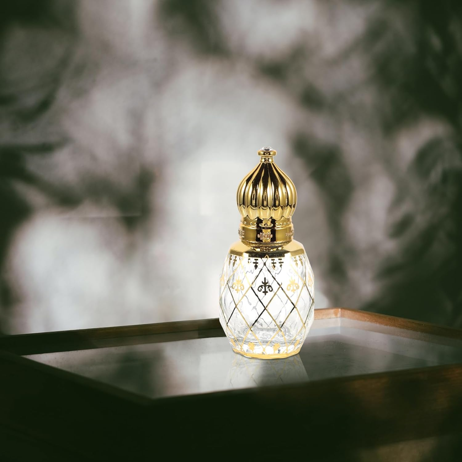 2Pcs Empty Perfume Bottle in Middle Eastern Arabian Style for Fragrance Women and Aromatherapy Use Made of Aroma Bottle image number 3