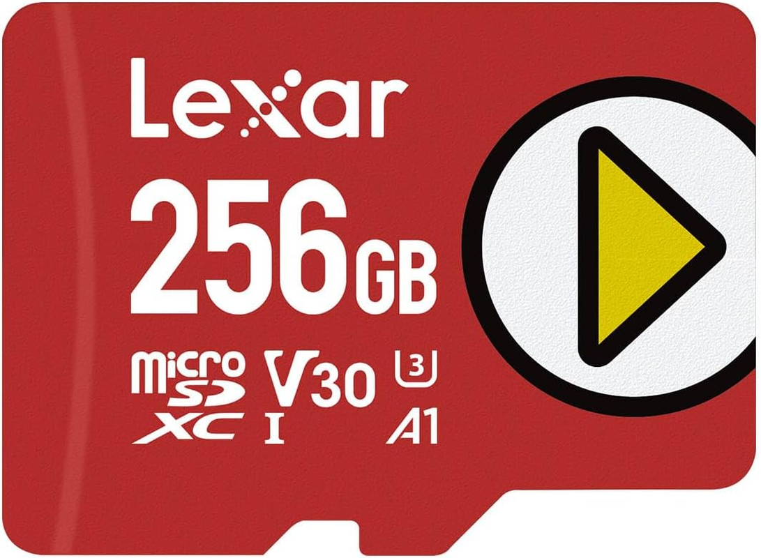 Lexar Play Microsdxc SDMI Card, 256 GB Capacity