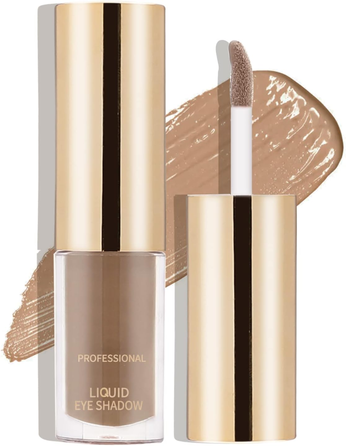 Boobeen Liquid Matte Eyeshadow, Long Lasting Waterproof Liquid Eyeshadow, Velvet Matte Cream Eyeshadow, Neutral Nude Eyeshadow Makeup