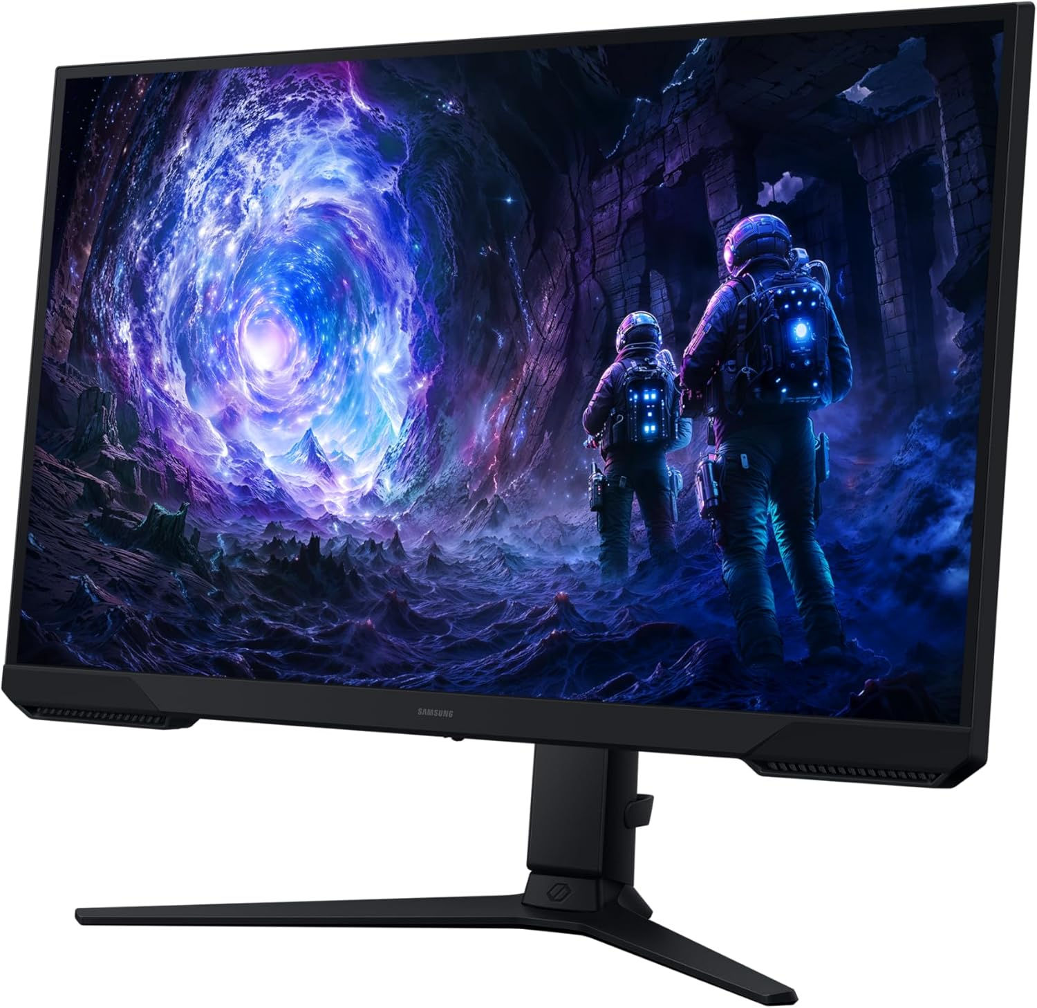 Samsung LS27FG510EEXXY G51F 27', QHD (2560X1440) Gaming Monitor, VA Display, 180Hz Refresh Rate with 1Ms Response Time, AMD Freesync, 2X HDMI