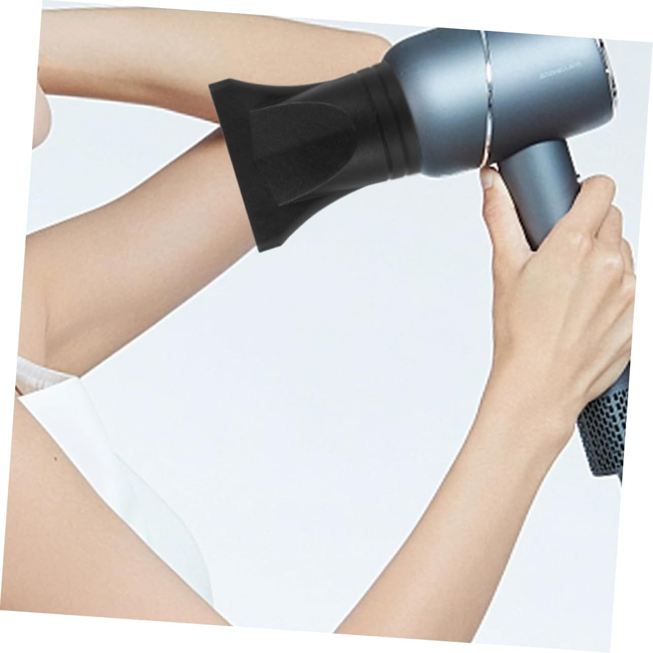 CIYODO 4Pcs Narrow Nozzle Hair Dryer Attachment High Temperature Resistant Blow Dryer Concentrator Replacement Fast Uniform Airflow for Smoother Shinier Hair Easy to Install image number 4