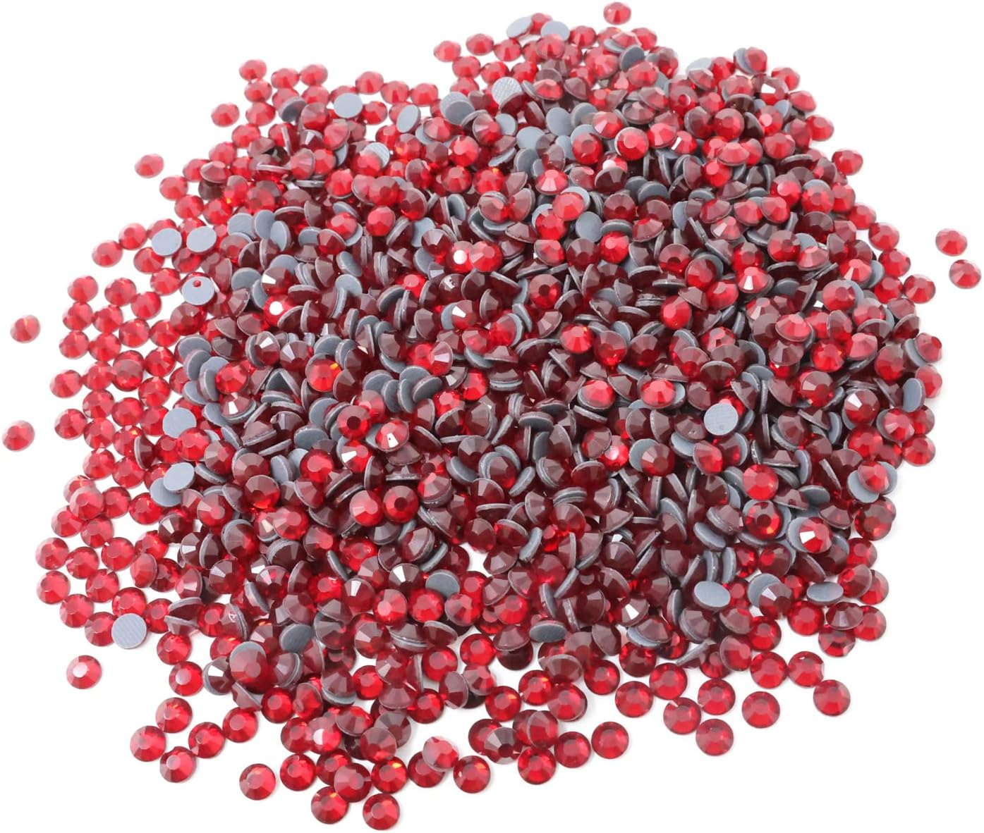 Honbay 1440 Pieces SS20 5Mm Hotfix Rhinestones Sparkly Flatback Rhinestones round Crystal Gems (Light Blue)