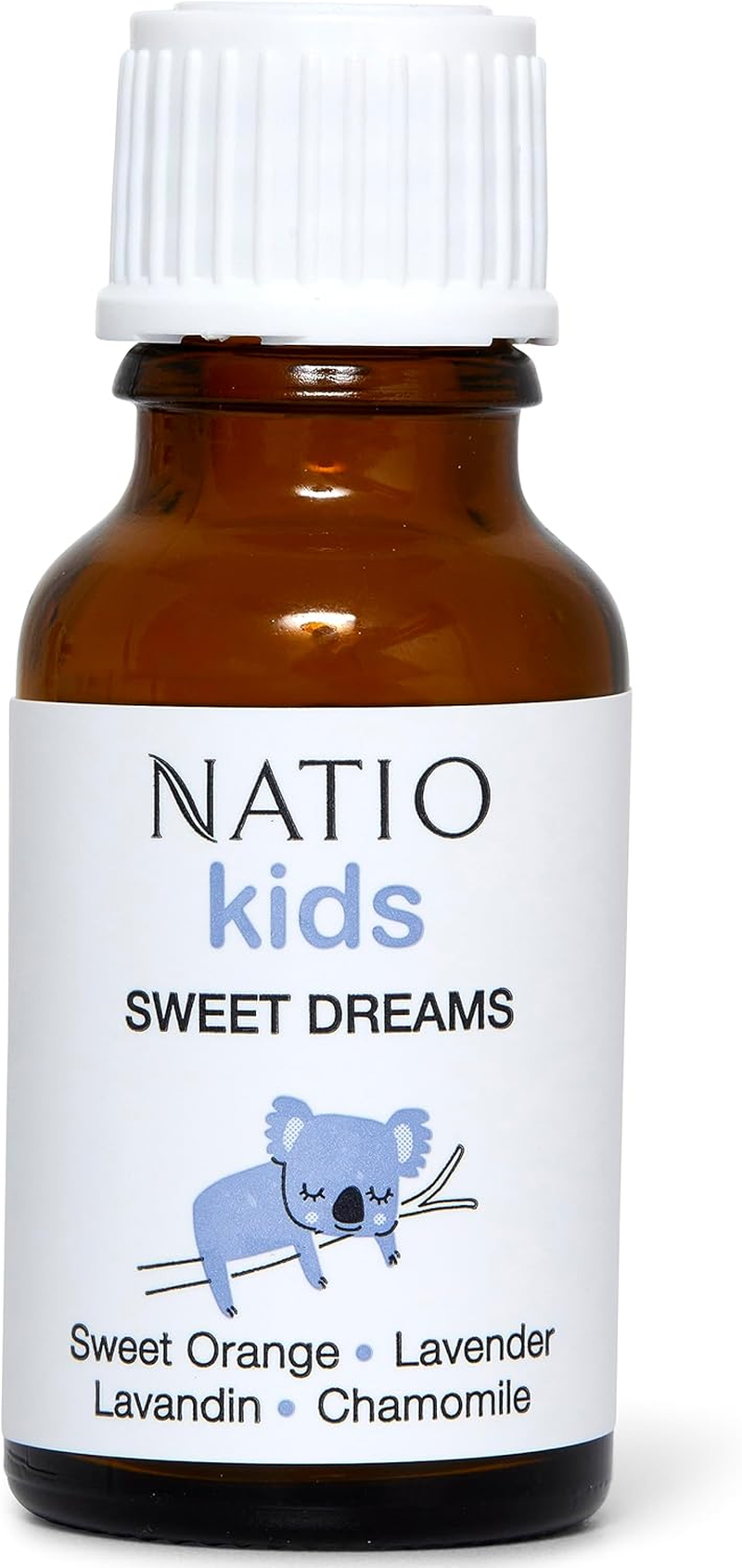 Natio Australia Kids Sweet Dreams Essential Oil Blend 15Ml - Essential Oils Safe for Kids - Lavender, Chamomile & Sweet Orange Pure Essential Oils - Vegan Friendly & Made in Australia image number 4