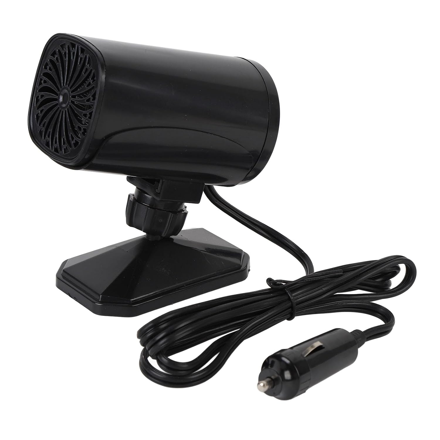 Windshield Defroster Best 12V Heater for Utv Car Windshield Defroster Overheat Safety Compact Cooling and Heating for Cold Hot Seasons (Black) Cooling Fans image number 5