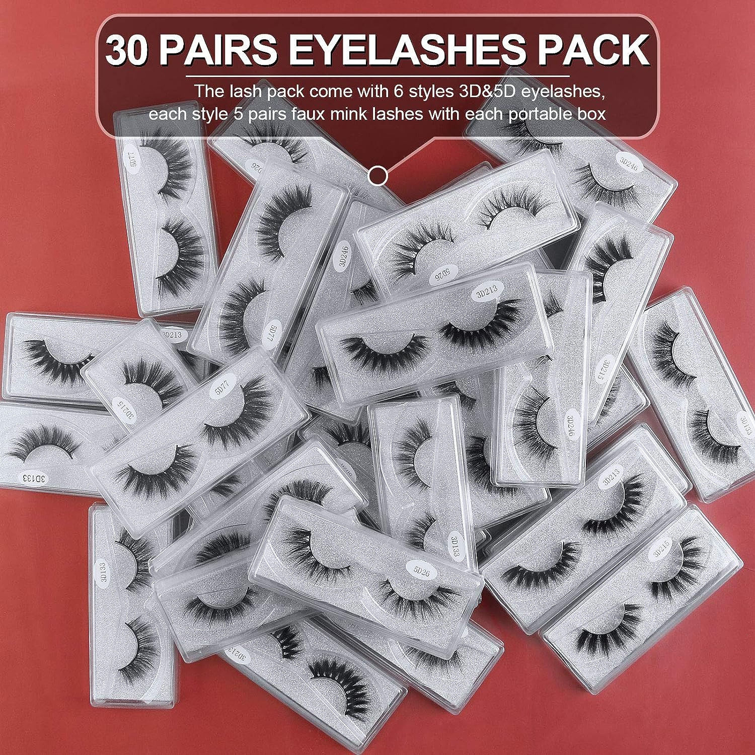 Eyelashes, Natural False Eyelashes Faux Mink Lashes Manga Lashes Cat Eye Lashes Fluffy Wispy Fake Lashes Eye Lashes - 31 image number 4