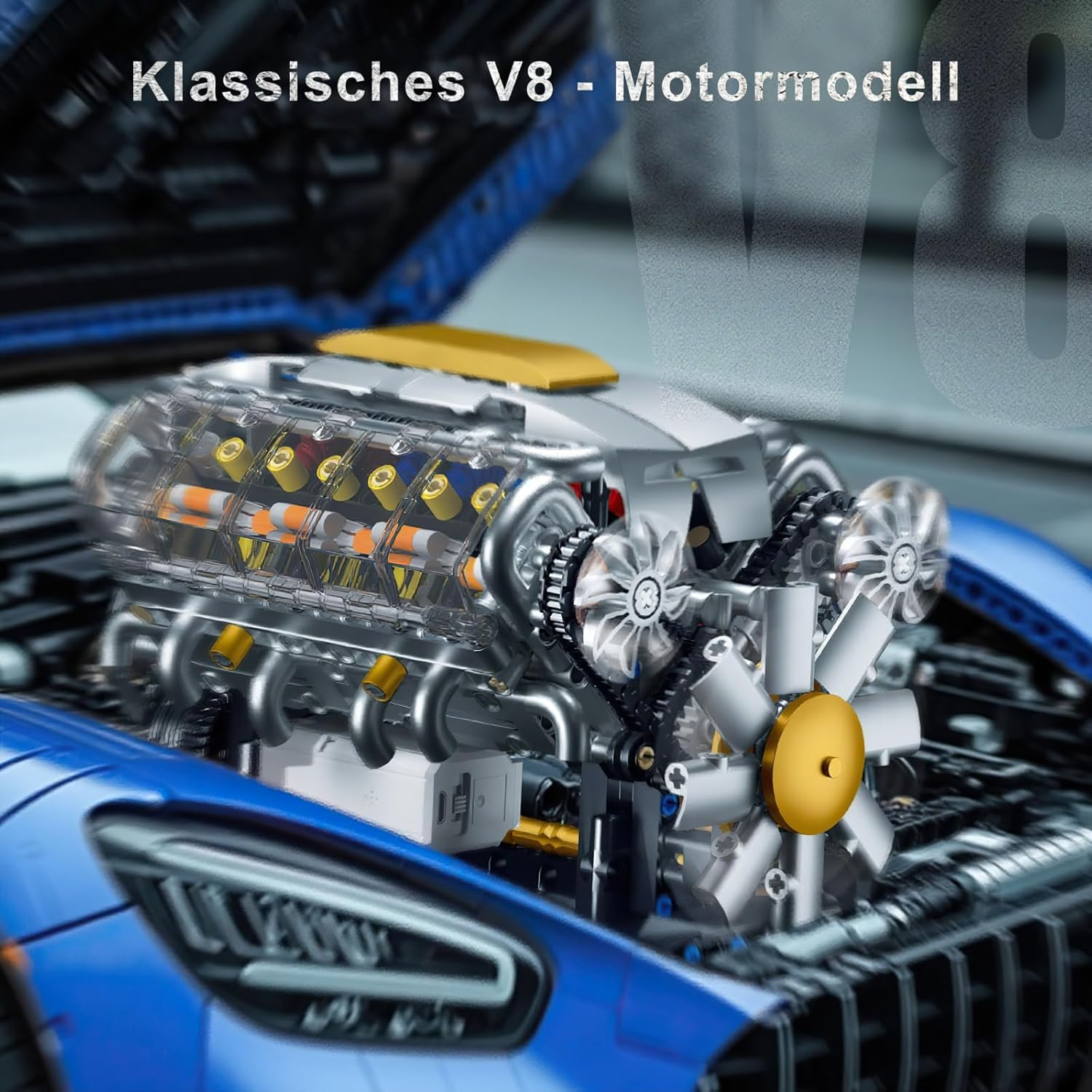 Generisch V8 Building Block Engine Model image number 5