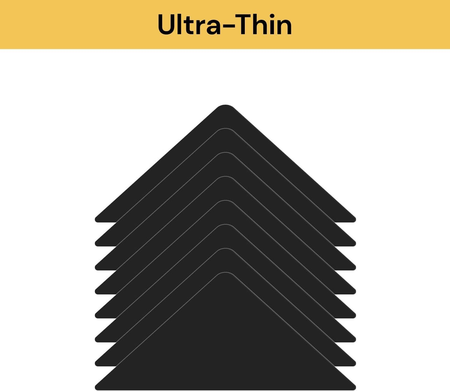 Spendeal 16 Pcs Rug Grippers, Double Sided anti Curling Non Slip Reusable Rug Pad, Washable Rug Tape for Hardwood Floors, Tile Floors, Carpets, Floor Mats, Wall (16, Triangle) image number 3