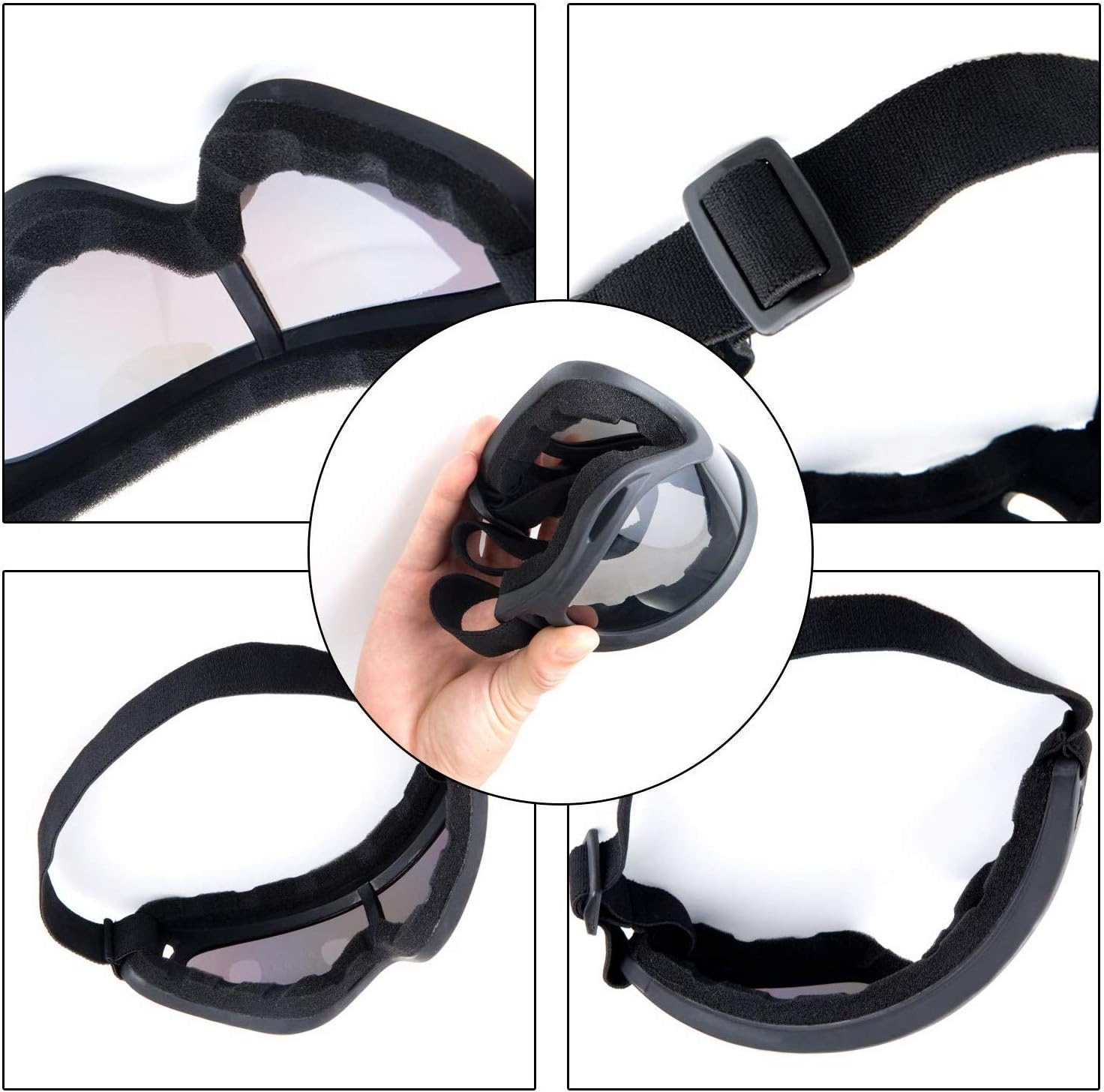 COSORO Safety Glasses, Shatterproof, UV400 Protection, for Nerf, Airsoft, Water Balloon Fight, and More, Age 8+ image number 5