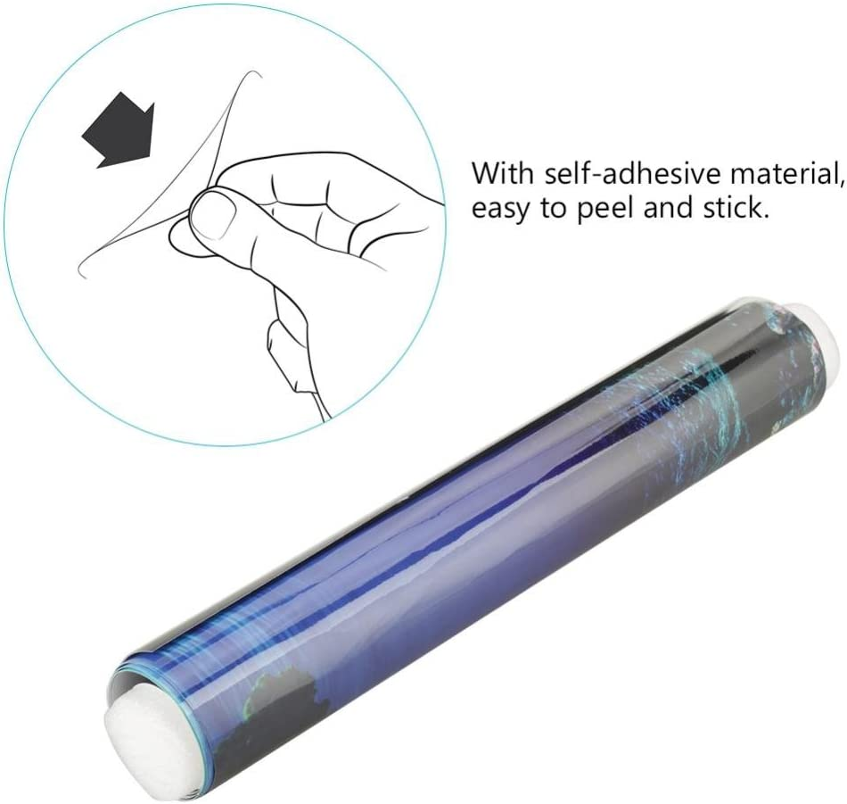 Aquarium Background HD Undersea Coral Reef Photo Wall Paper Aquarium Fish Sea Mural XXL Undersea Underwater World Wall Decoration (122 * 46Cm) image number 3