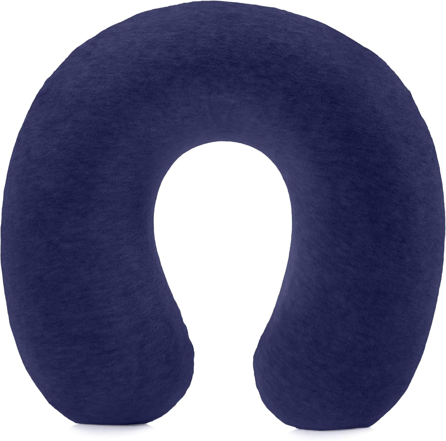Amazon Basics Memory Foam Semicircular Neck Travel Pillow - Black