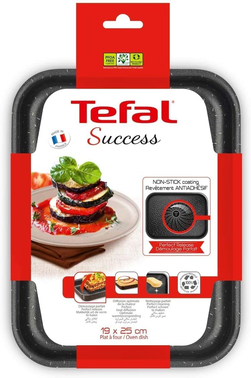 Tefal J1600502 Success Mini Oven Dish Aluminium Black 19 X 25 Cm image number 2