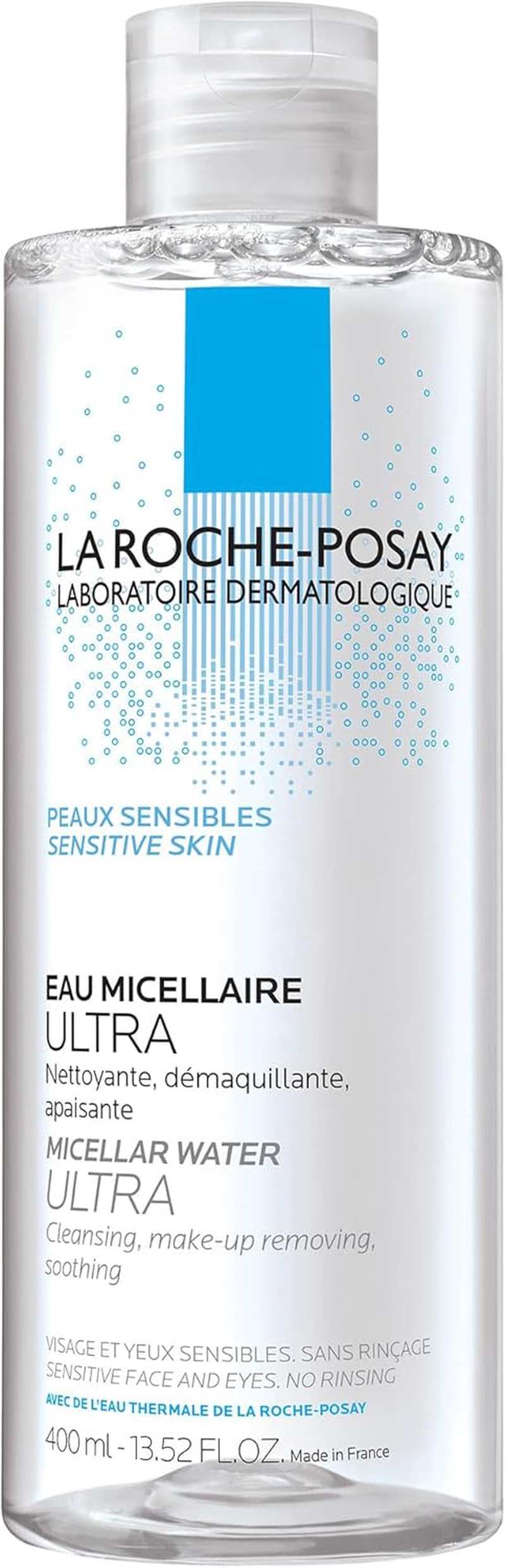 La Roche-Posay Micellar Water Makeup Remover for Sensitive Skin 400Ml