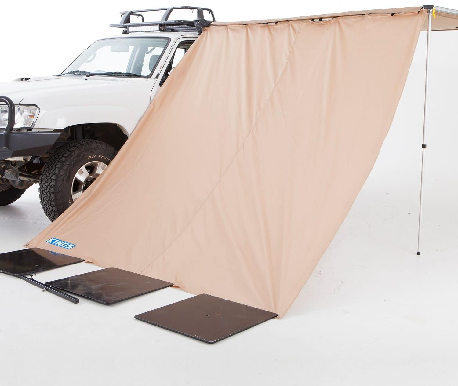 Adventure Kings Awning Mounting Brackets (Pair) + Awning Side Wall Waterproof image number 4