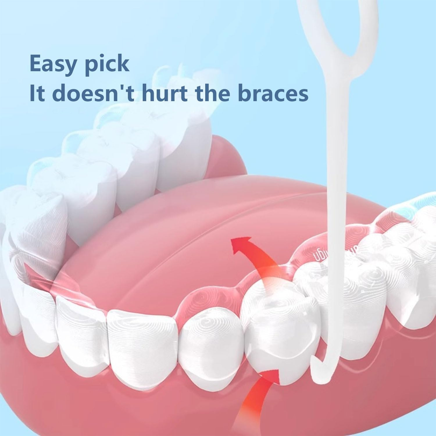 6 Pcs Multi-Purpose Aligner Remover Tool, Portable Oral Care Disassembly,Accessories,Different Color Aligner Removal Tool for Invisible Removable Braces. image number 5