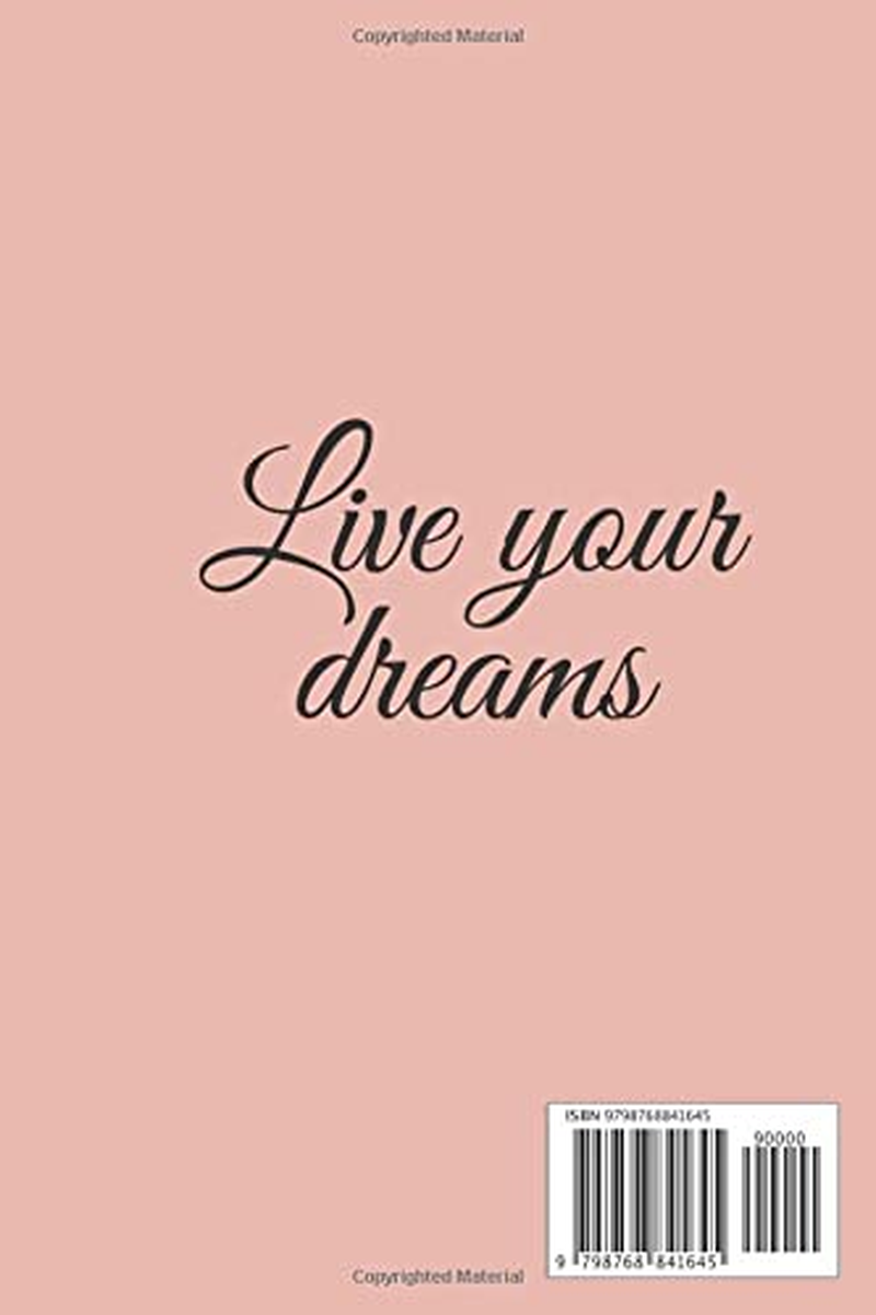 Goal Getter: a Notebook to Live Your Dreams