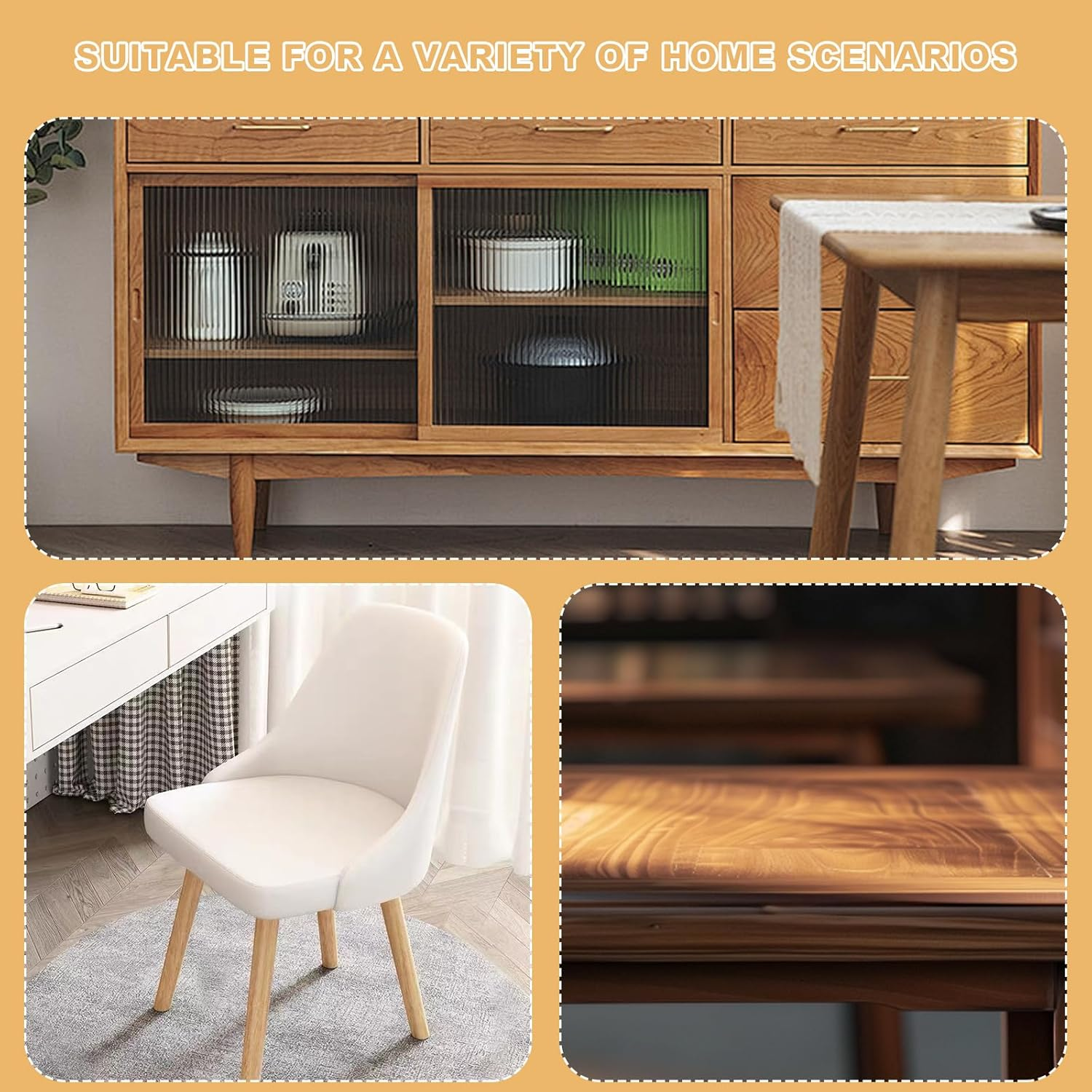 162PCS Screw Covers Caps,Grain Wood Furniture Decoration,Woods Stickers for Furniture,Wall Holes Cover,Cabinet Hole Covers,Textured Stickers,Wood Sticker,Nail Hole Patch,21Mm Adhesive Screw Hole Cover image number 1