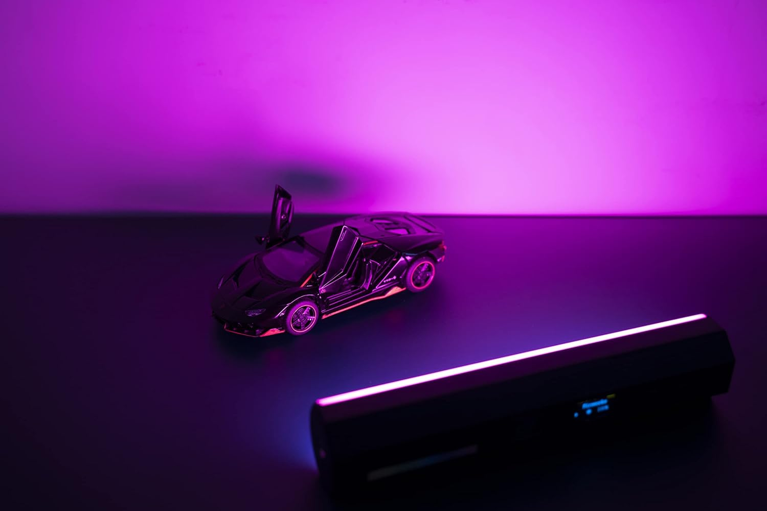 W200 Handheld RGB Light Wand, 200Mm RGB Light Bar 360&deg; Full Color Portable Photography Lighting with Magnet and Bi-Color CCT Mode. CRI 95+ 2500-9000K Dimmable Camera Light Illumination 800Lux /0.3M , 20 Color Effects 7W Power 3000Mah Lithium-Ion Battery (Type C Rechargeable) One Tripod and One USB Cable Inclued. image number 5