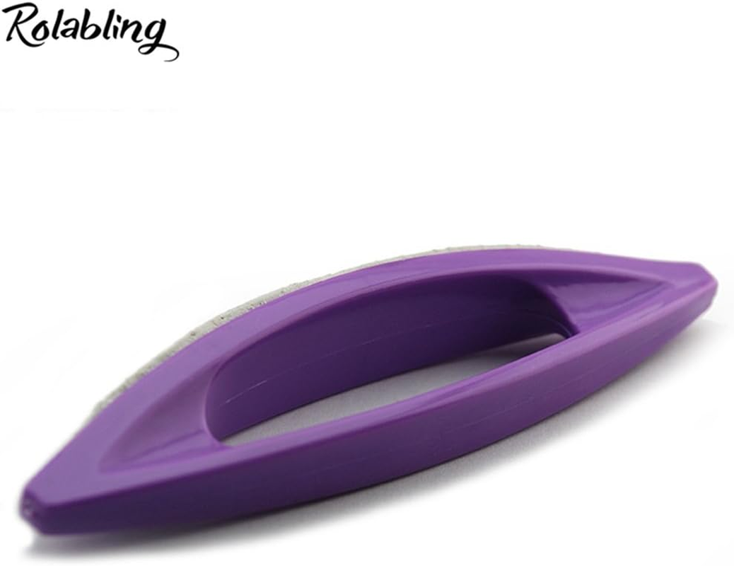 Rolabling Chamois Nail Files Nail Buffers Made with Sheep Leather,Great for Professional Salon or Home Cosmetic Manicure Pedicure (Size 1) image number 2