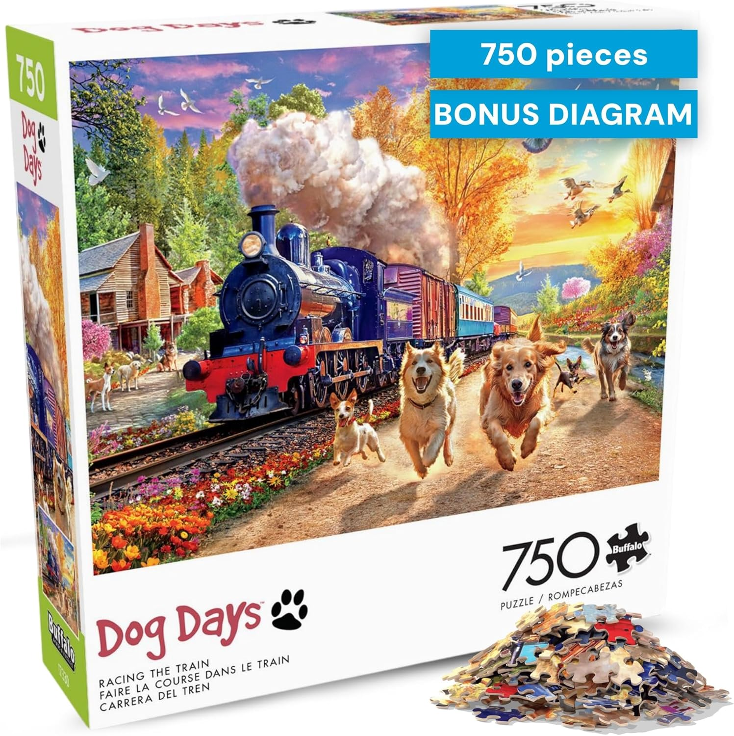 Buffalo Games - Kitten Distraction - 750 Piece Jigsaw Puzzle