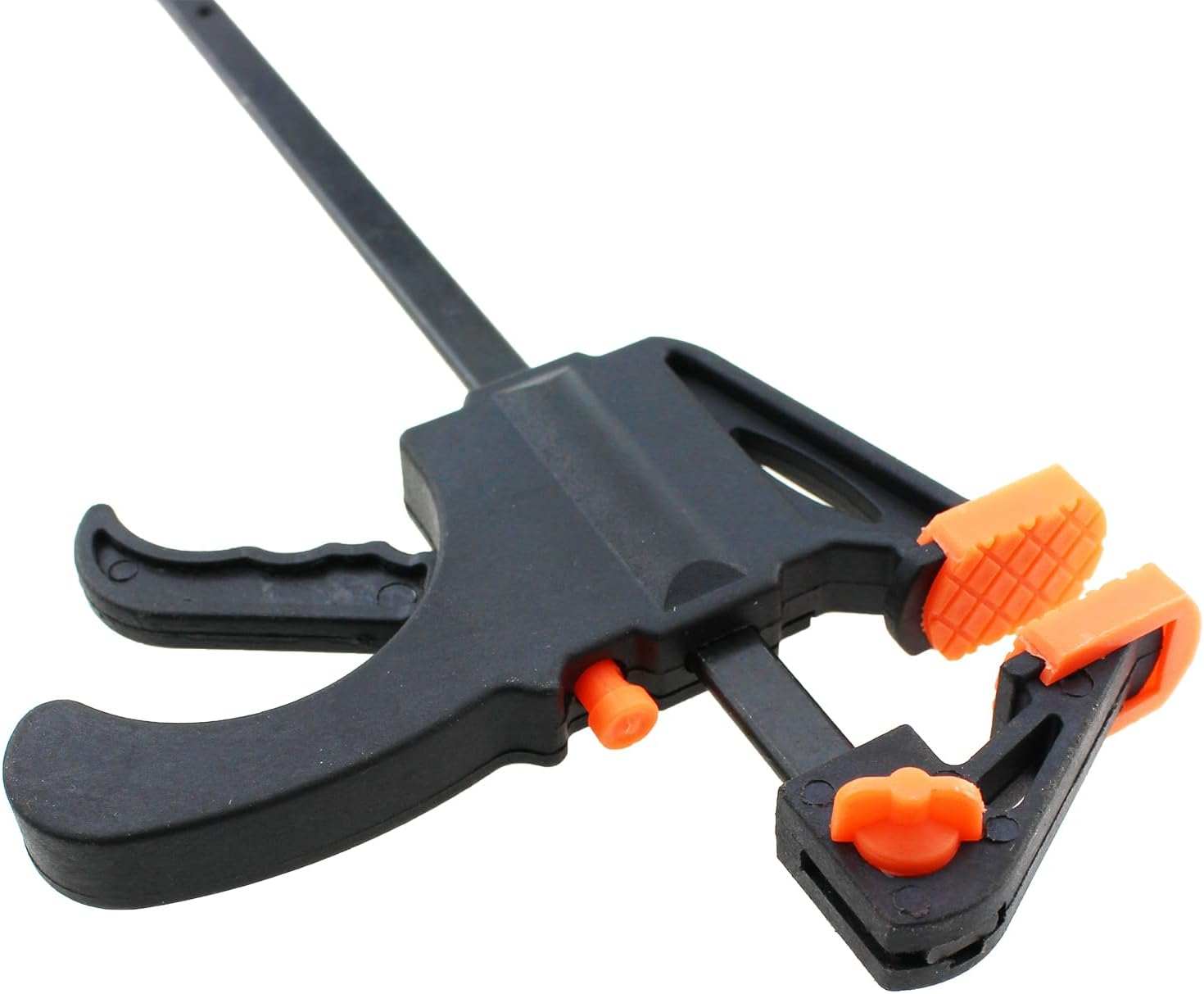 TAODAN 4PCS 4 Inch Trigger Quick Grip Clamps Bar Clamp Trigger Quick Grip Clamp Single Hand Ratchet Woodworking Clamp for Wood Bonding Processes image number 1