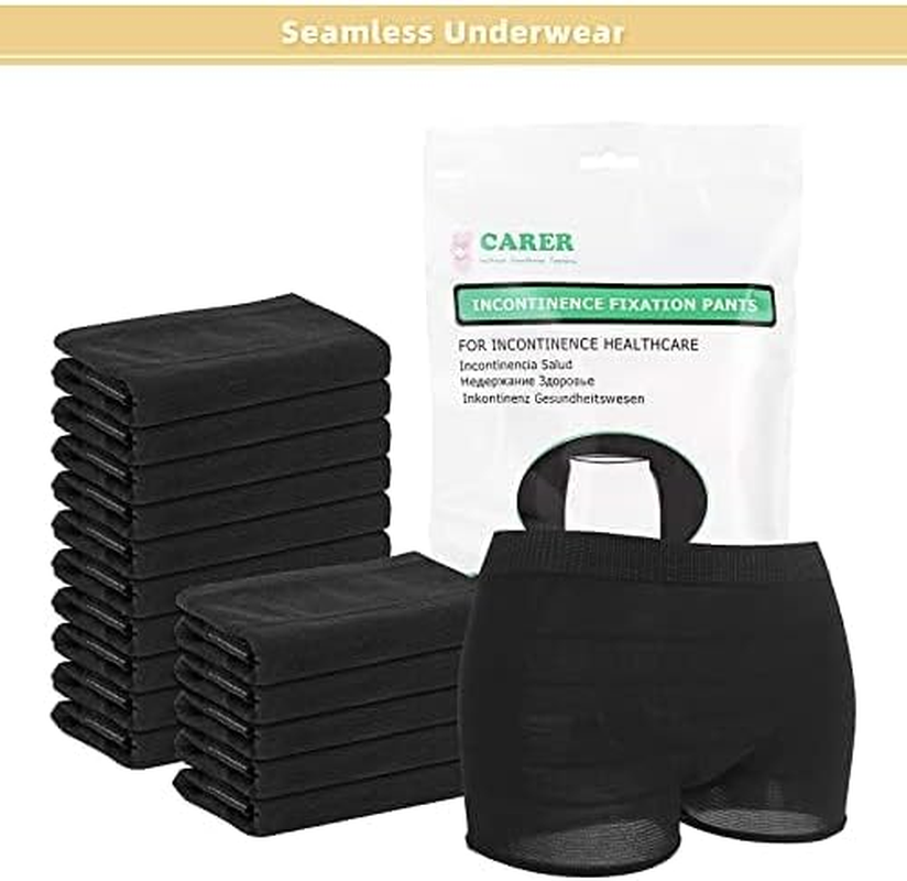 CARER BEAUTY Postpartum Panties for Women, 15Pcs Women'S Maternity Knickers Disposable High Waist Underwear Pregnancy Seamless Soft Breathable Stretchy for Recovery from C-Section image number 5