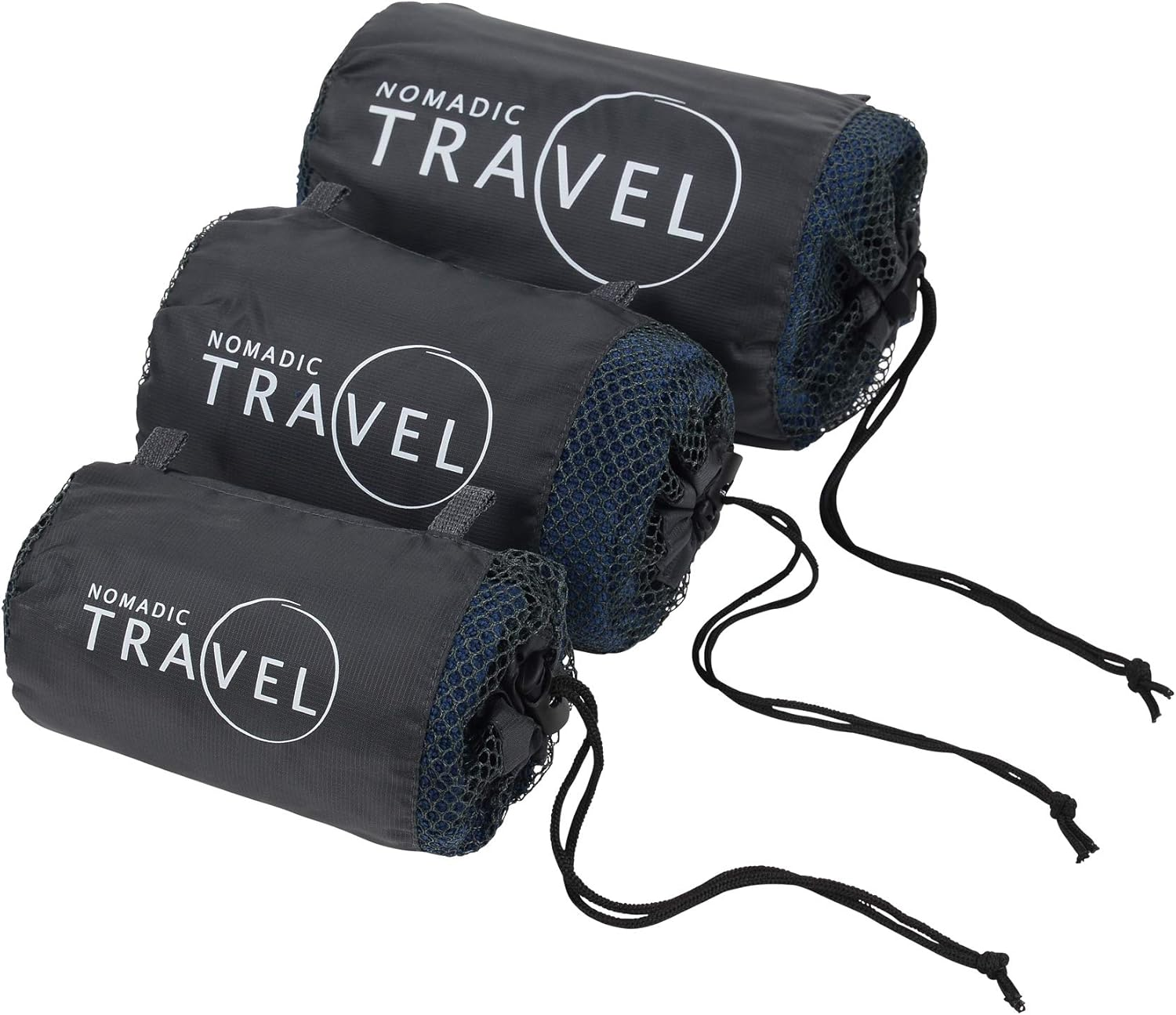 Microfibre Sport/Gym Towel &ndash; Fast Absorbent and Super Light. Our Towel Is Perfect for a Multitude of Outdoor/Indoor Uses Including Traveling, Beach, Yoga, Gym. S/M/L Available (Medium, Blue) image number 4