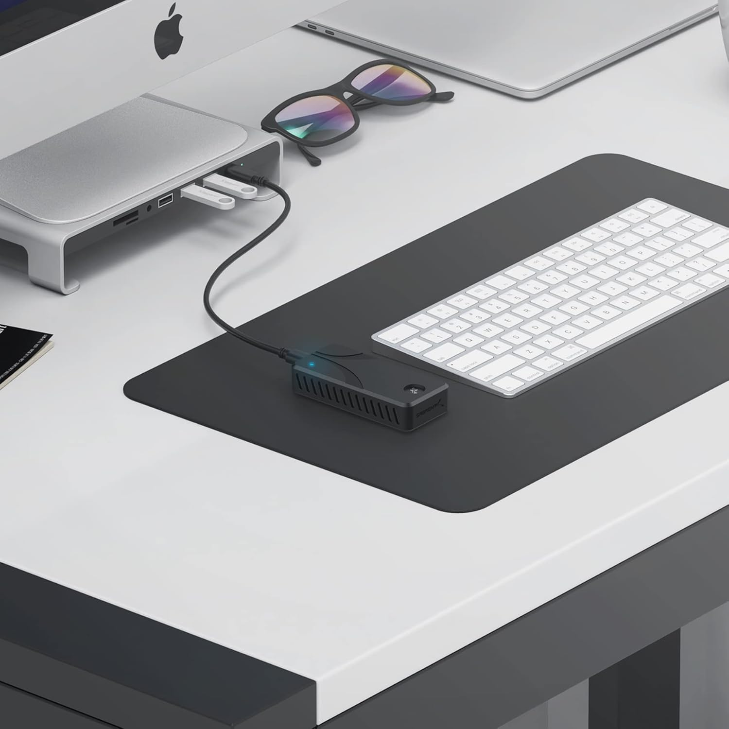 SABRENT 4TB External Aluminum SSD, Rocket Nano V2, USB 3.2 Gen 2X2, 1500 Mb/S Transfer Speeds [SB-4TB-NAV2] image number 4