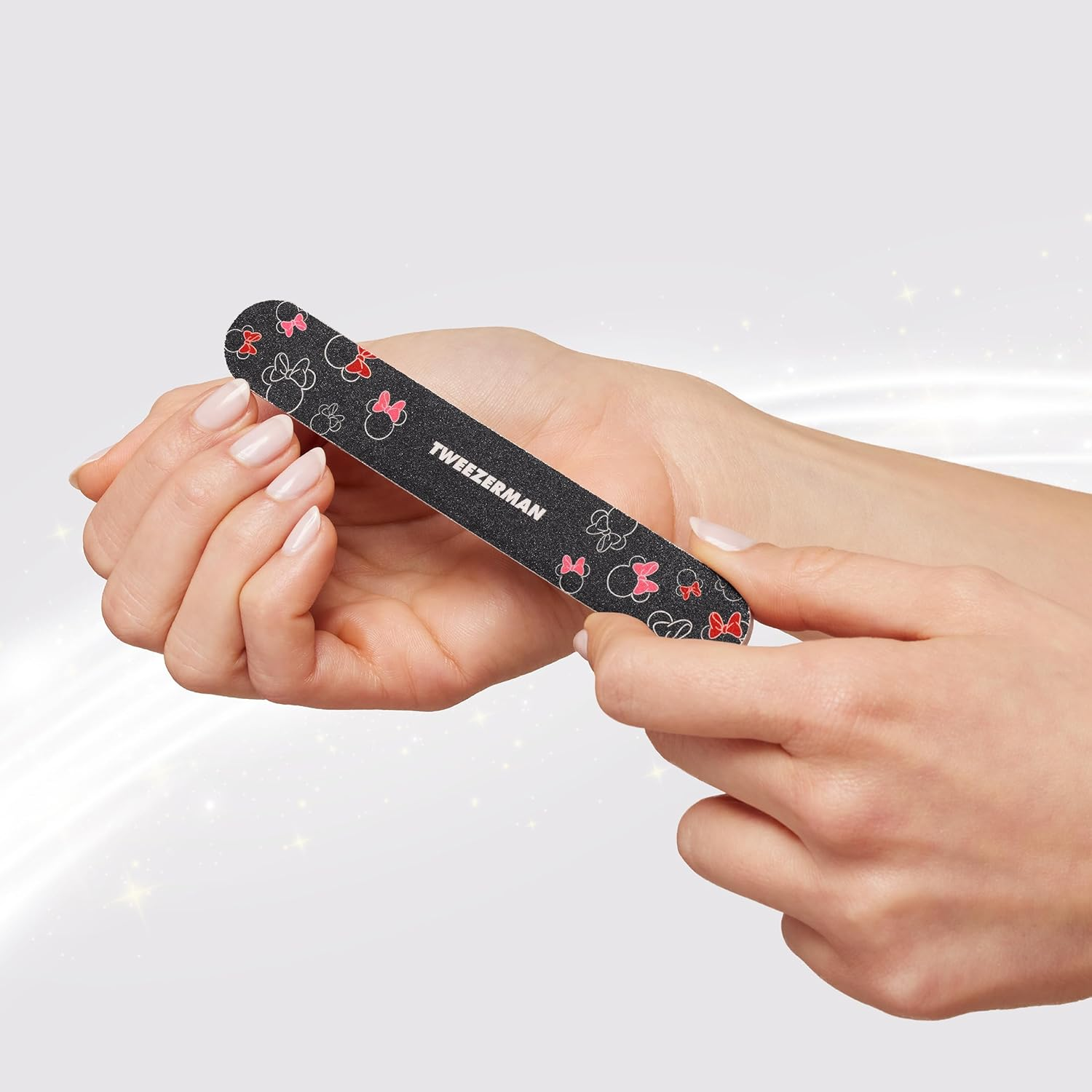 Tweezerman Disney'S Mickey Mouse & Minnie Mouse Ear-Esistible Nail Files (Pack of 3) image number 3