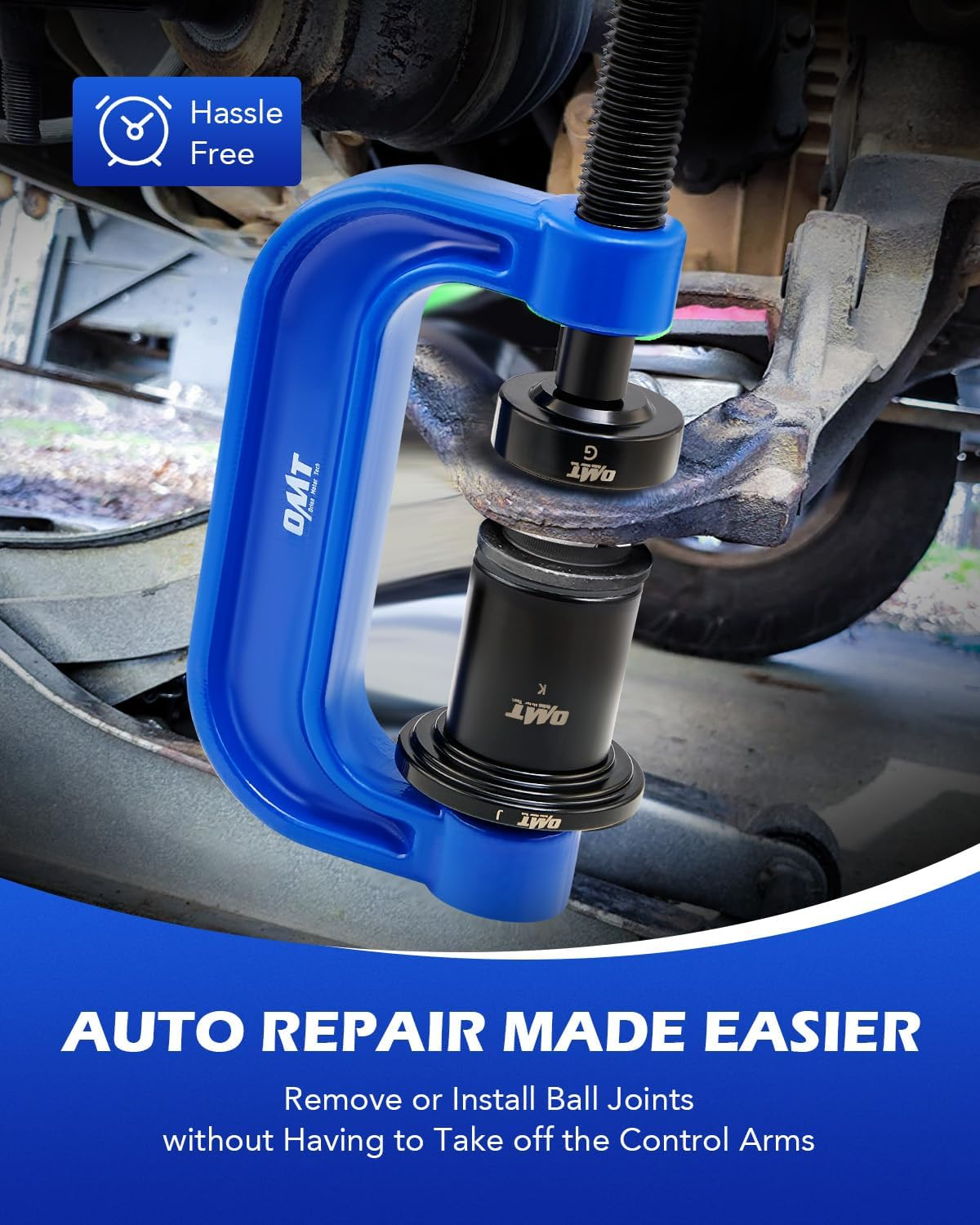 Orion Motor Tech Universal Ball Joint Tool Removal Press Install Service Kit - 21 Pcs image number 6