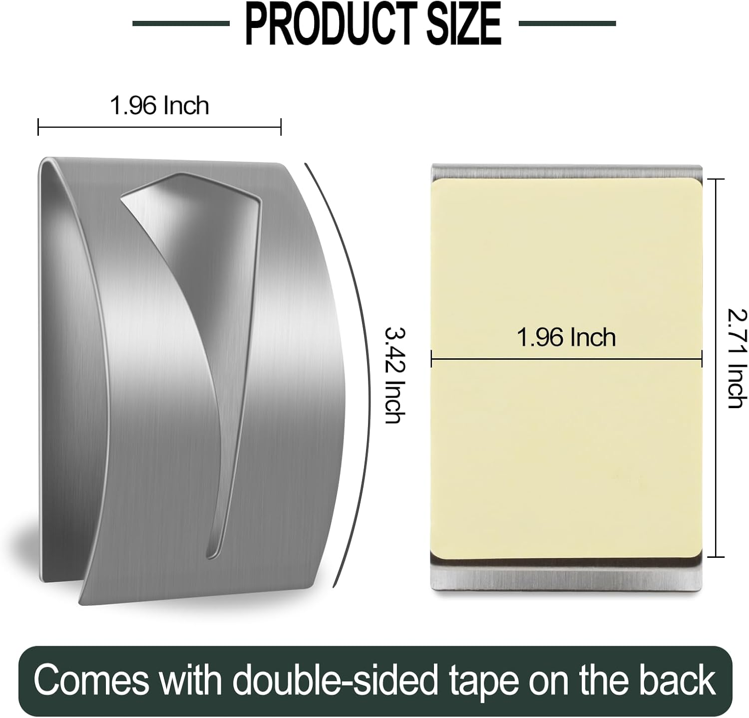 Zipper Jig Tool, Quick Zipper Jig Sliders for Zipper Pulls, Stainess Steel Zipper Installing Tool for Pants, Dresses(2 Pack) image number 2