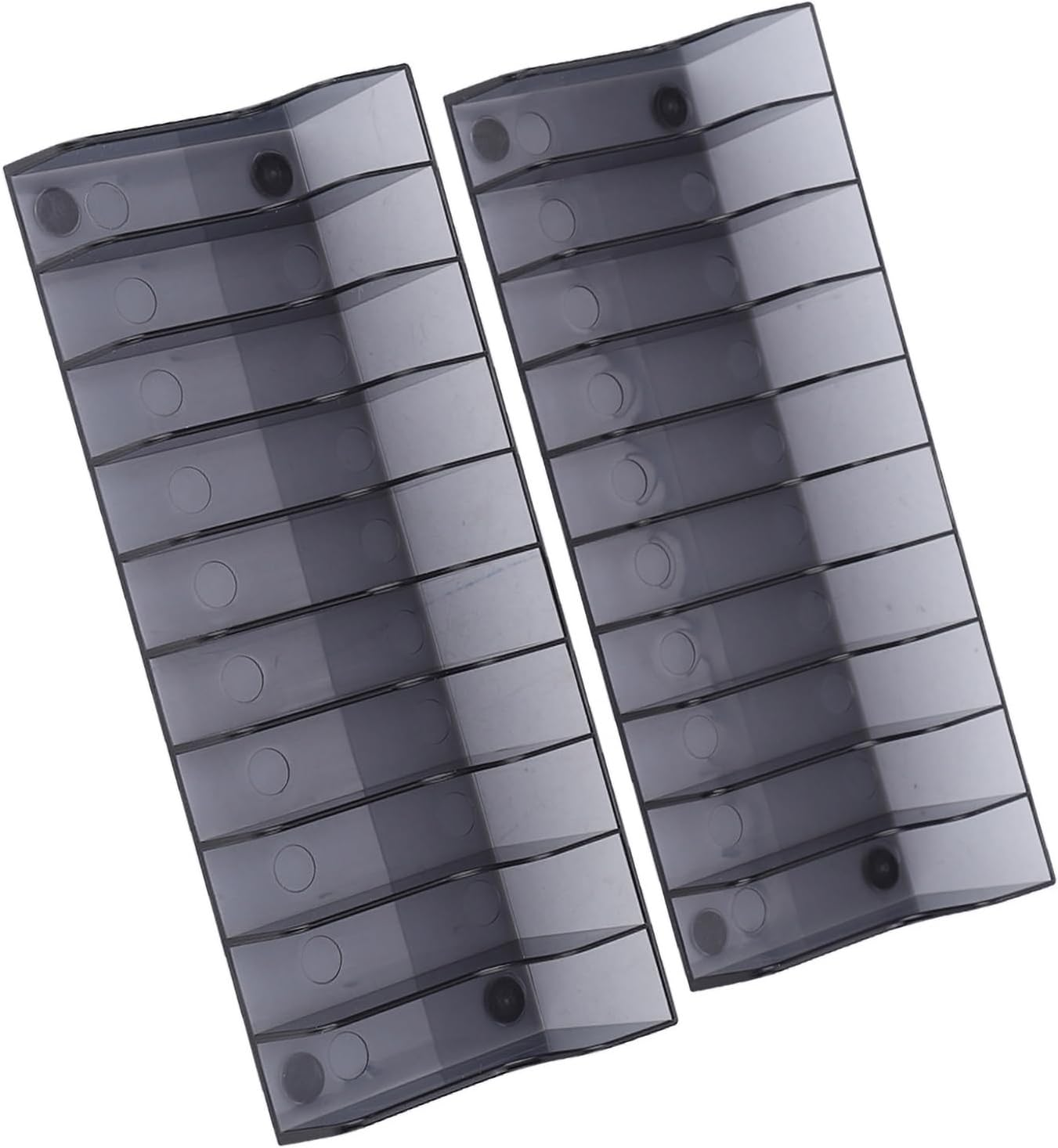 2Pcs Game Card Storage Stand, ABS Game Card Desktop Storage Bracket Large Capacity Game Card Holder for PS4, Slim, PRO image number 6