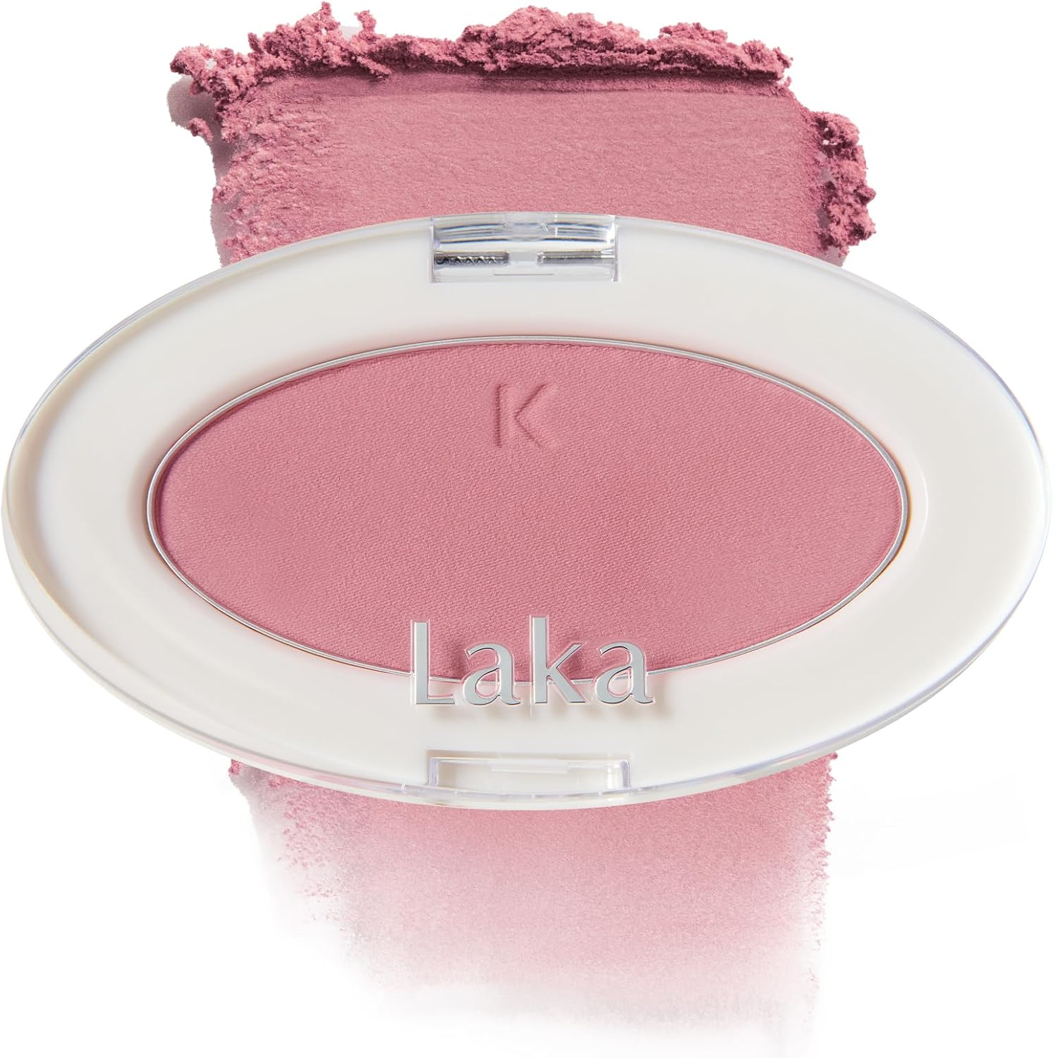 Laka Love Silk Blush, Radiant Powder Blush, Silky, Buildable Color with a Natural Glow, Long Lasting, Moisturizing Formula for a Fresh, Flushed Look, K-Beauty (#706 Lover) - 701 Harico image number 2