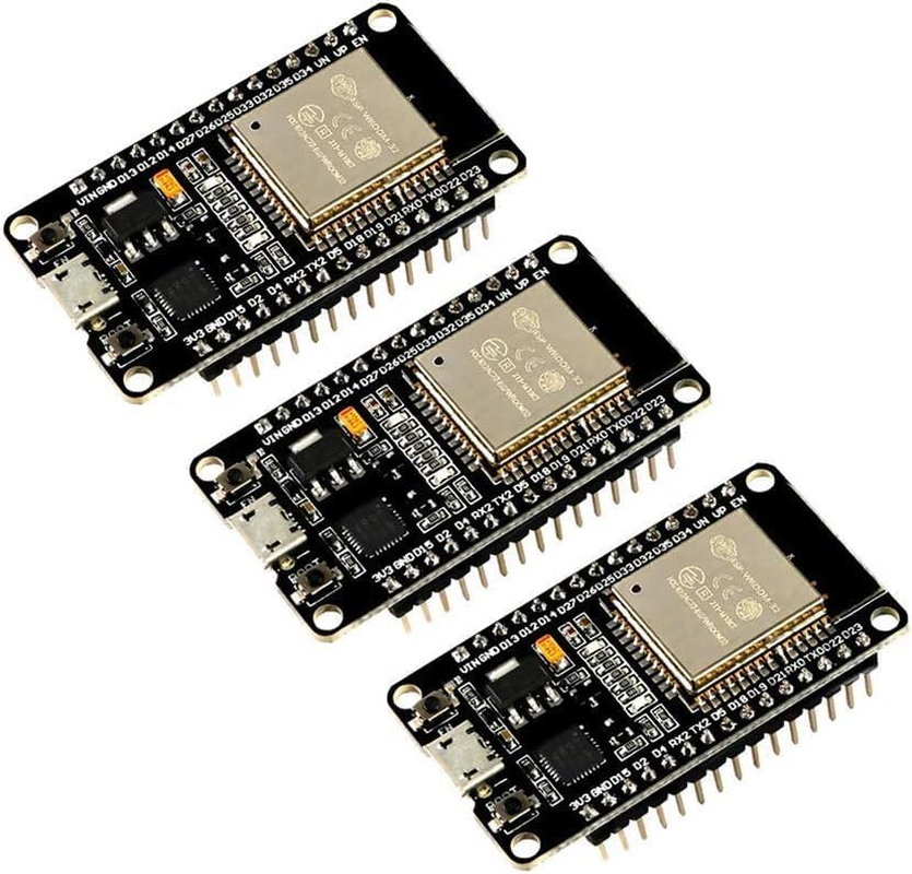 3Pcs ESP-WROOM-32 ESP32 ESP-32S Development Board Dual Mode Microcontroller Processor image number 3