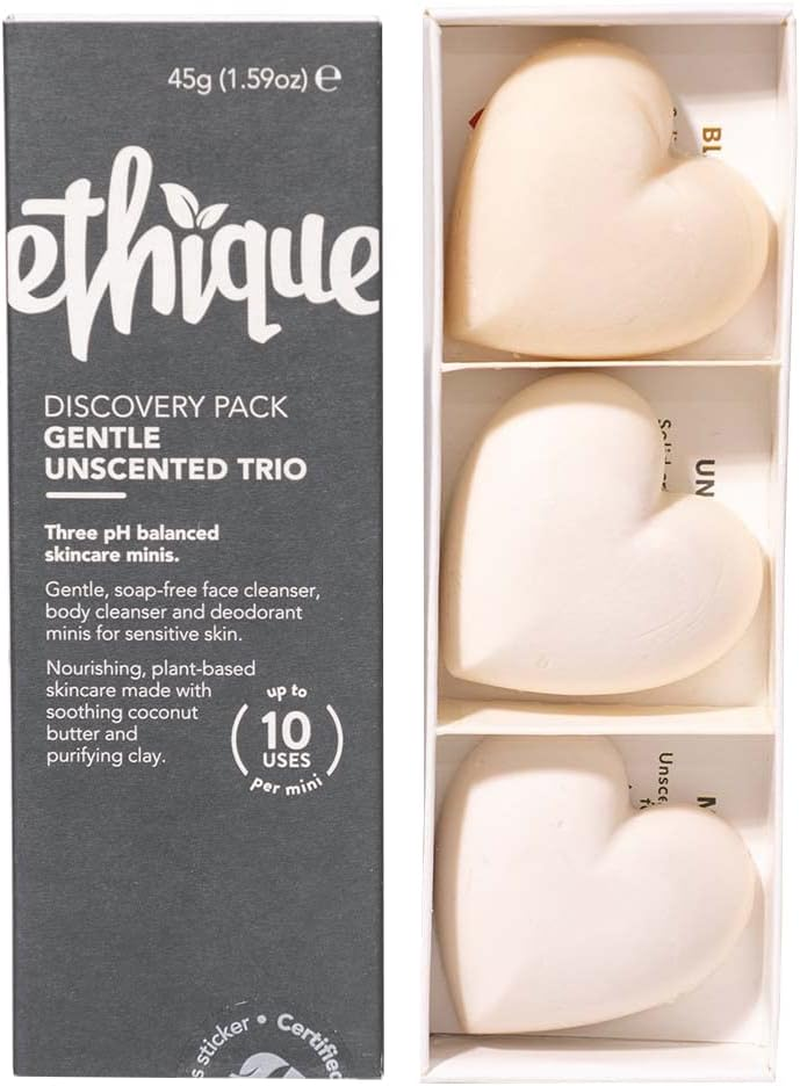 Gentle Unscented Trio Discovery Pack - 3 Pack - Ethique