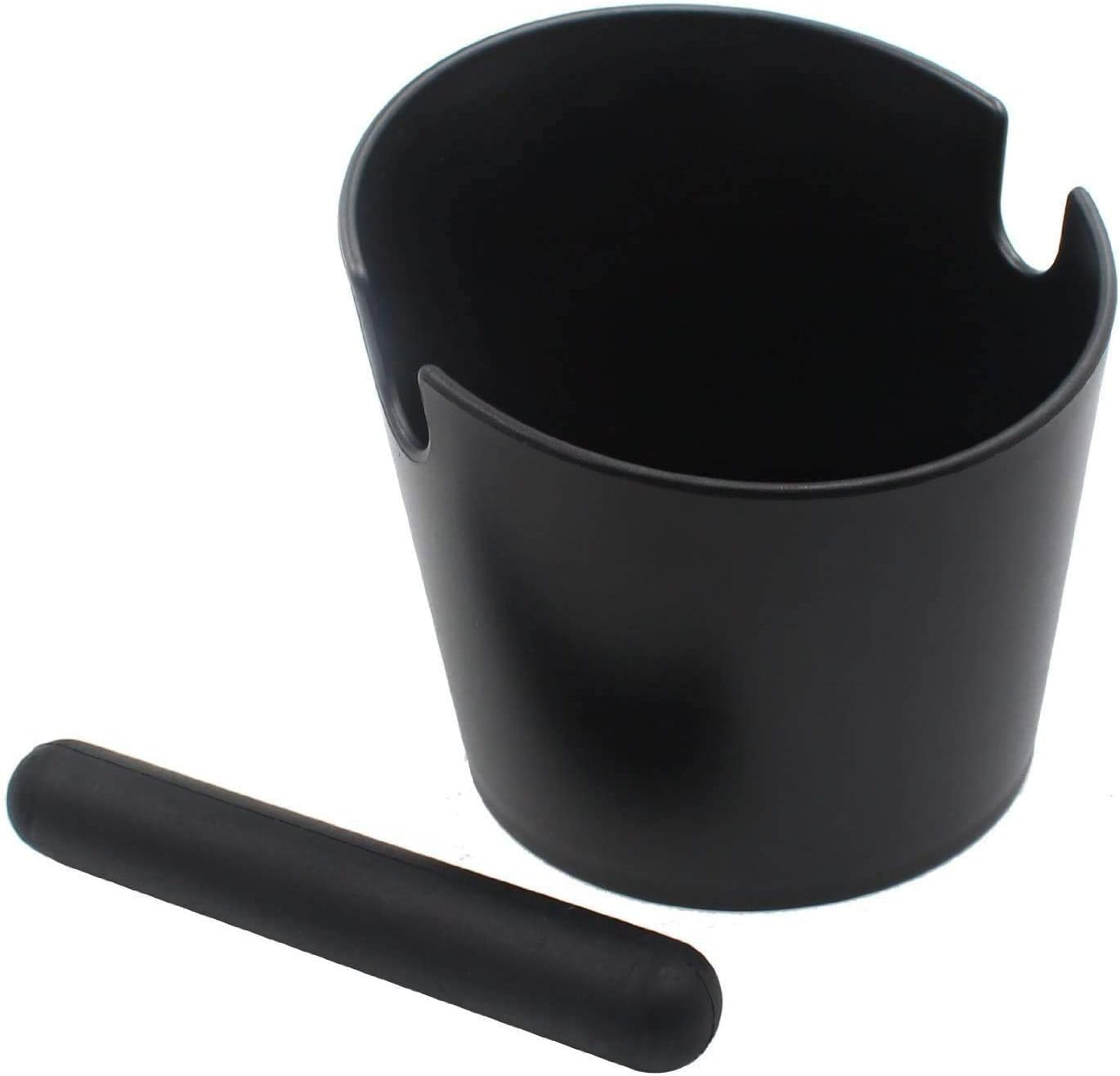 Yolococa Espresso Coffee Knock Box Container for Coffee Grounds Black image number 3