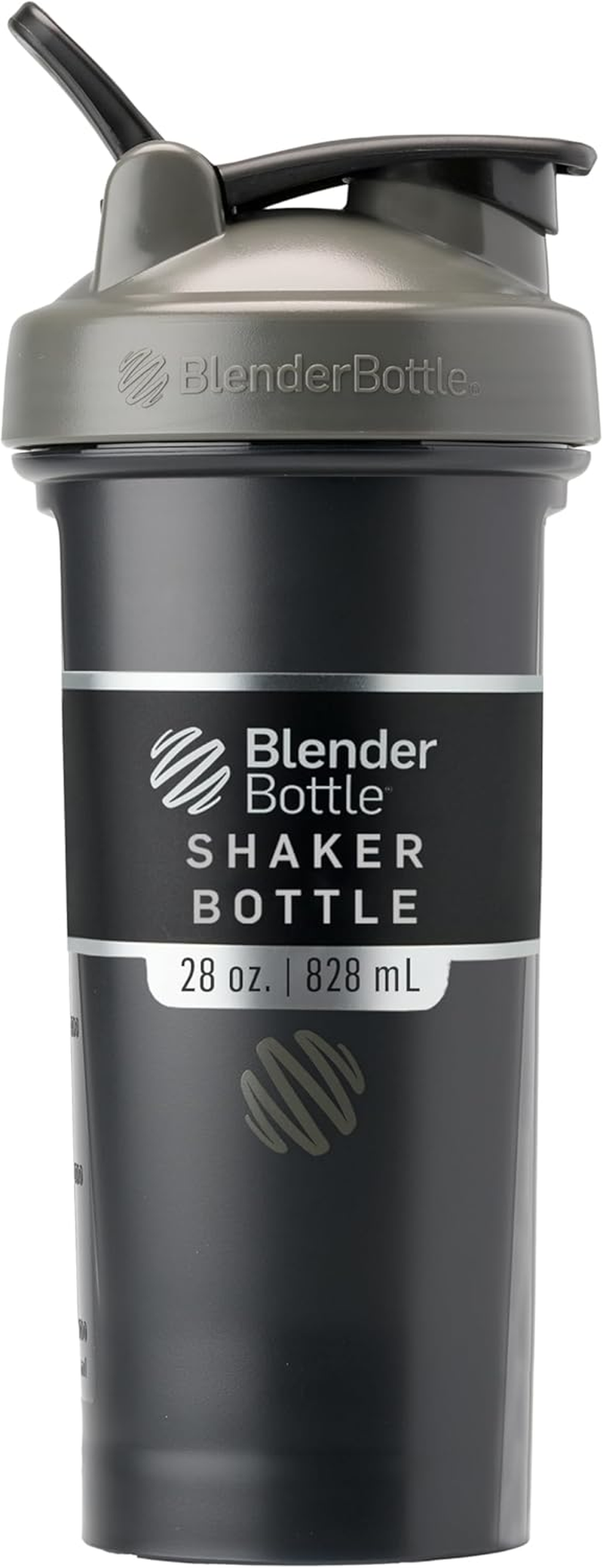 Blenderbottle Classic V2 Shaker Bottle Perfect for Protein Shakes and Pre Workout, 20Oz, Full Color Purple