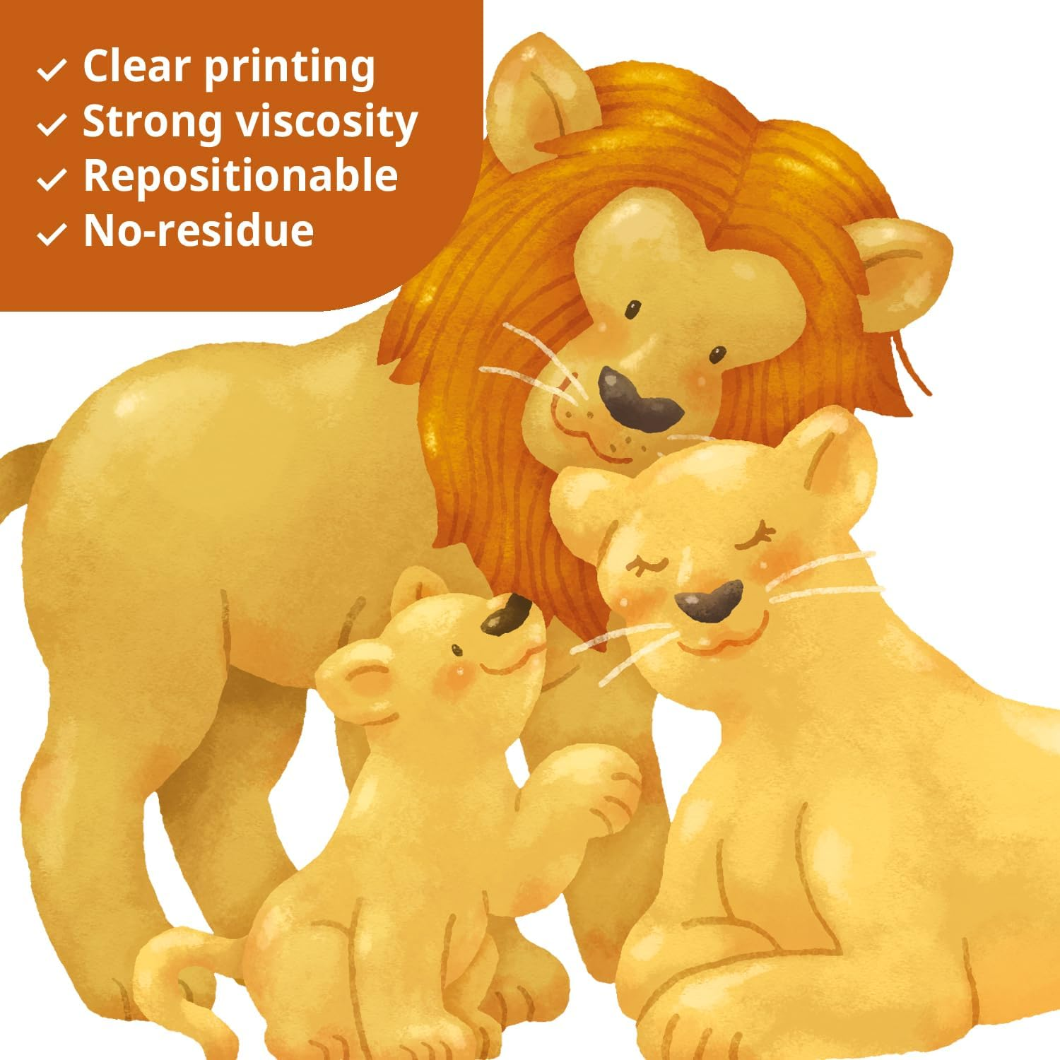 DECOWALL DS12-8076 Numbers Animal Wall Stickers Decals Educational Alphabet ABC 123 Classroom Bedroom Nursery Playroom Removable Kids Preschool Decorations Play Toddler Children'S D&eacute;cor image number 1