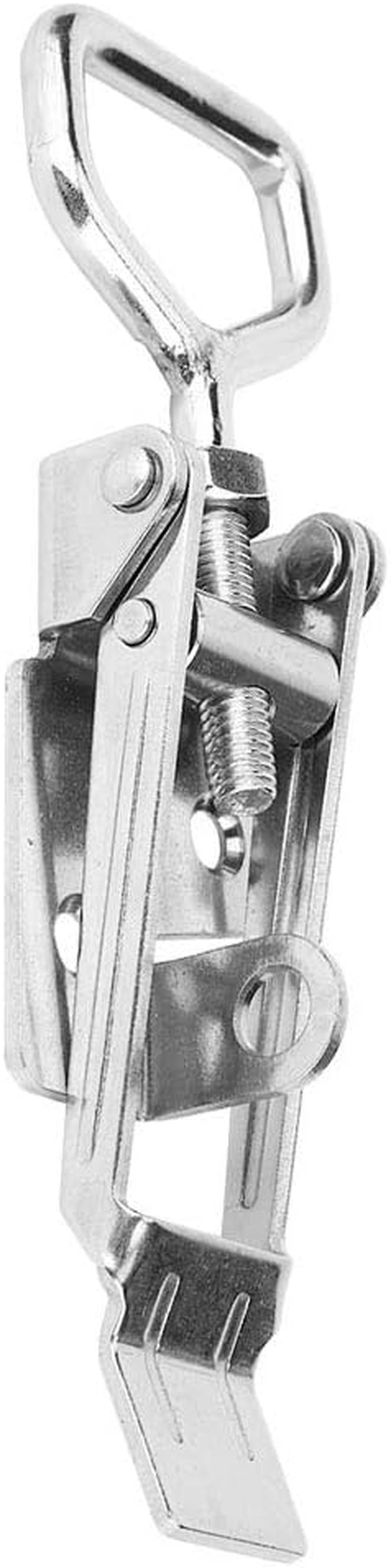 Stainless Steel over Centre Latches Fasteners Adjustable Triangular Clamp Toggle Latches Heavy Duty Lockable over Centre Hardware Fastener for Commercial Vehicles and Home Use image number 5