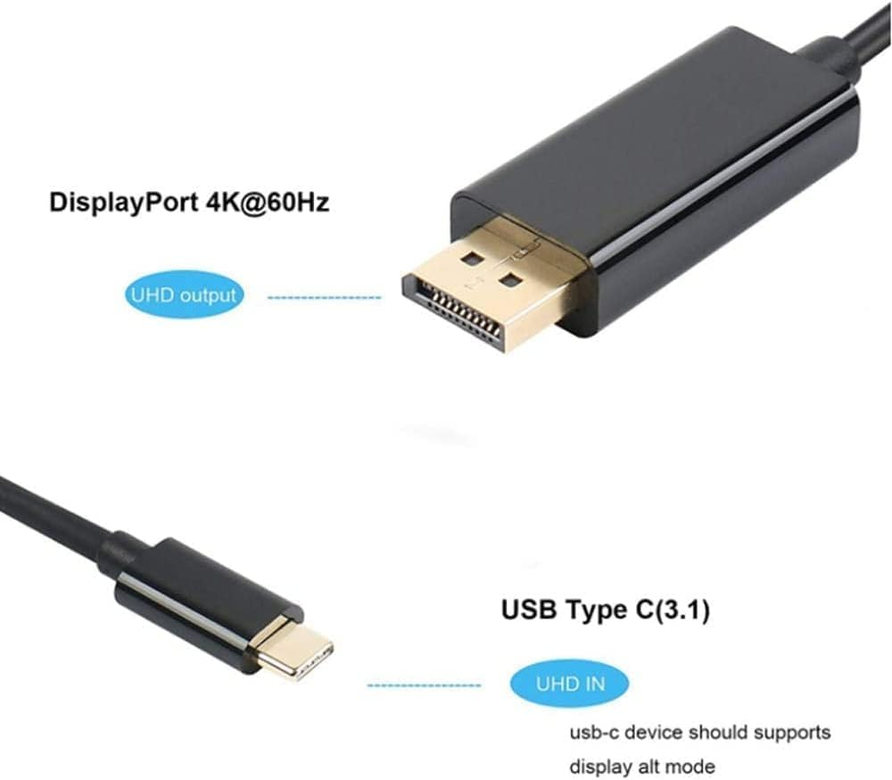 TAVICE USB Type-C to DP Adapter Compatible for Macbook Pro 2018/2017, Macbook Air/Ipad Pro 2018, Samsung Galaxy S10/S9, Surface Book 2 and More image number 5